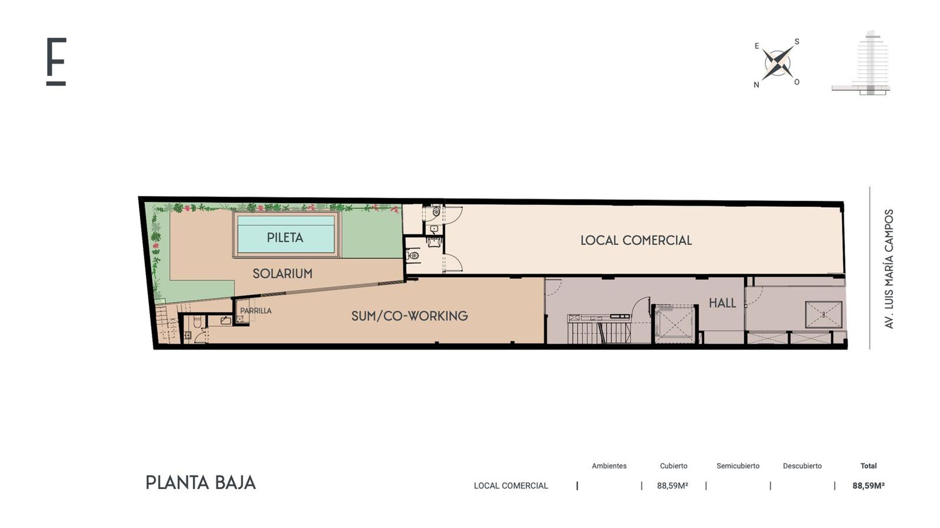 Kondominium w Buenos Aires, Buenos Aires 12276623