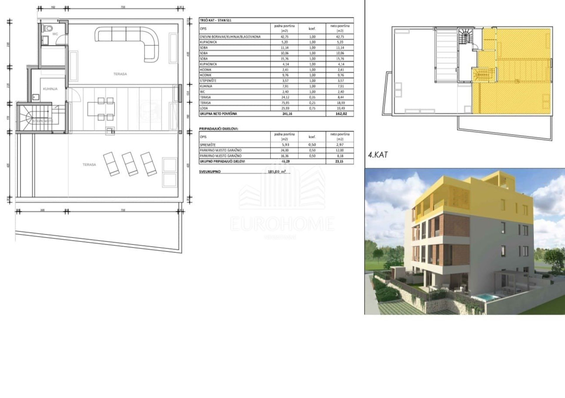 Condominium in Zadar, Zadarska županija 12296028