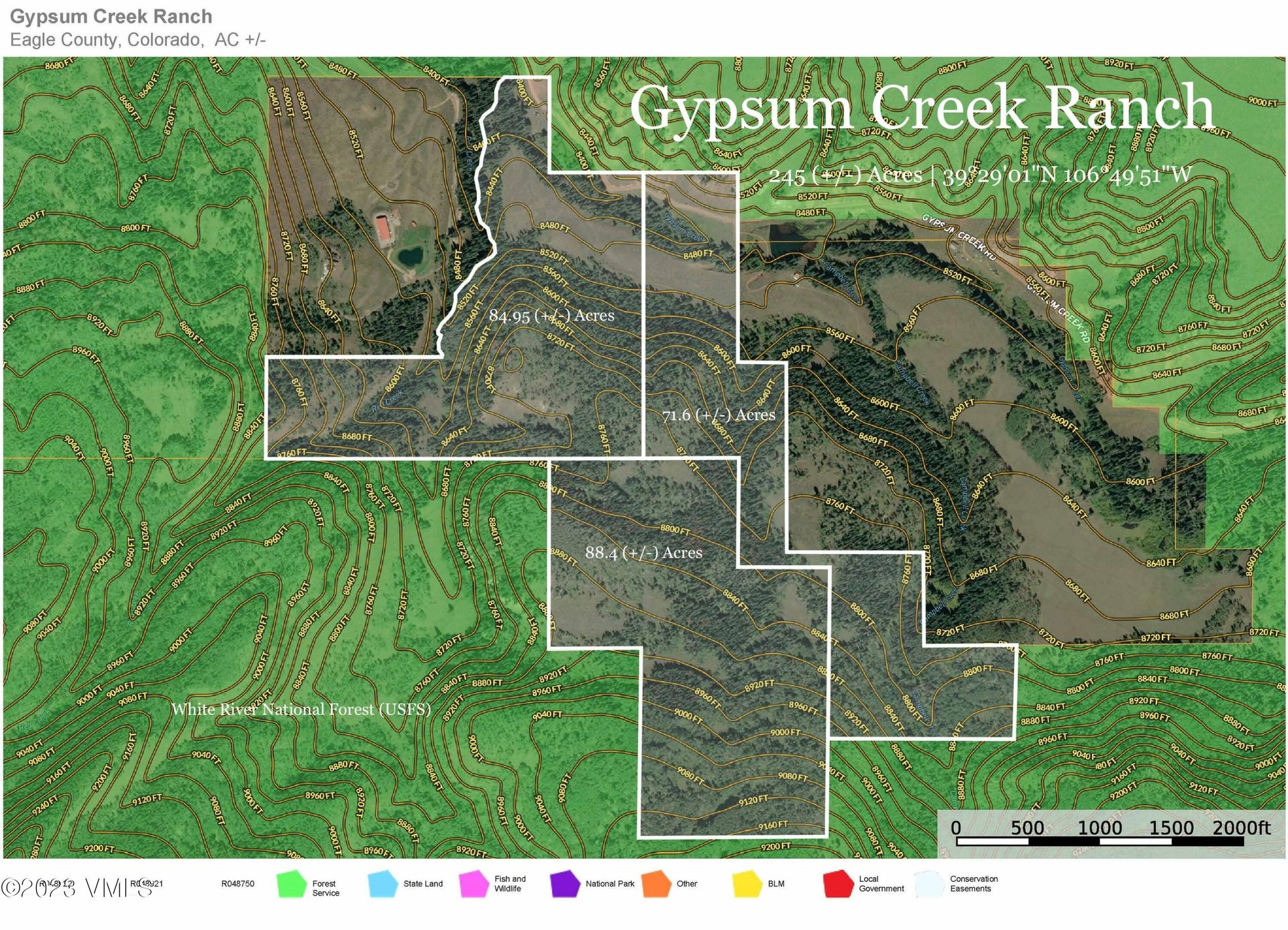 Land i Gypsum, Colorado 12299869