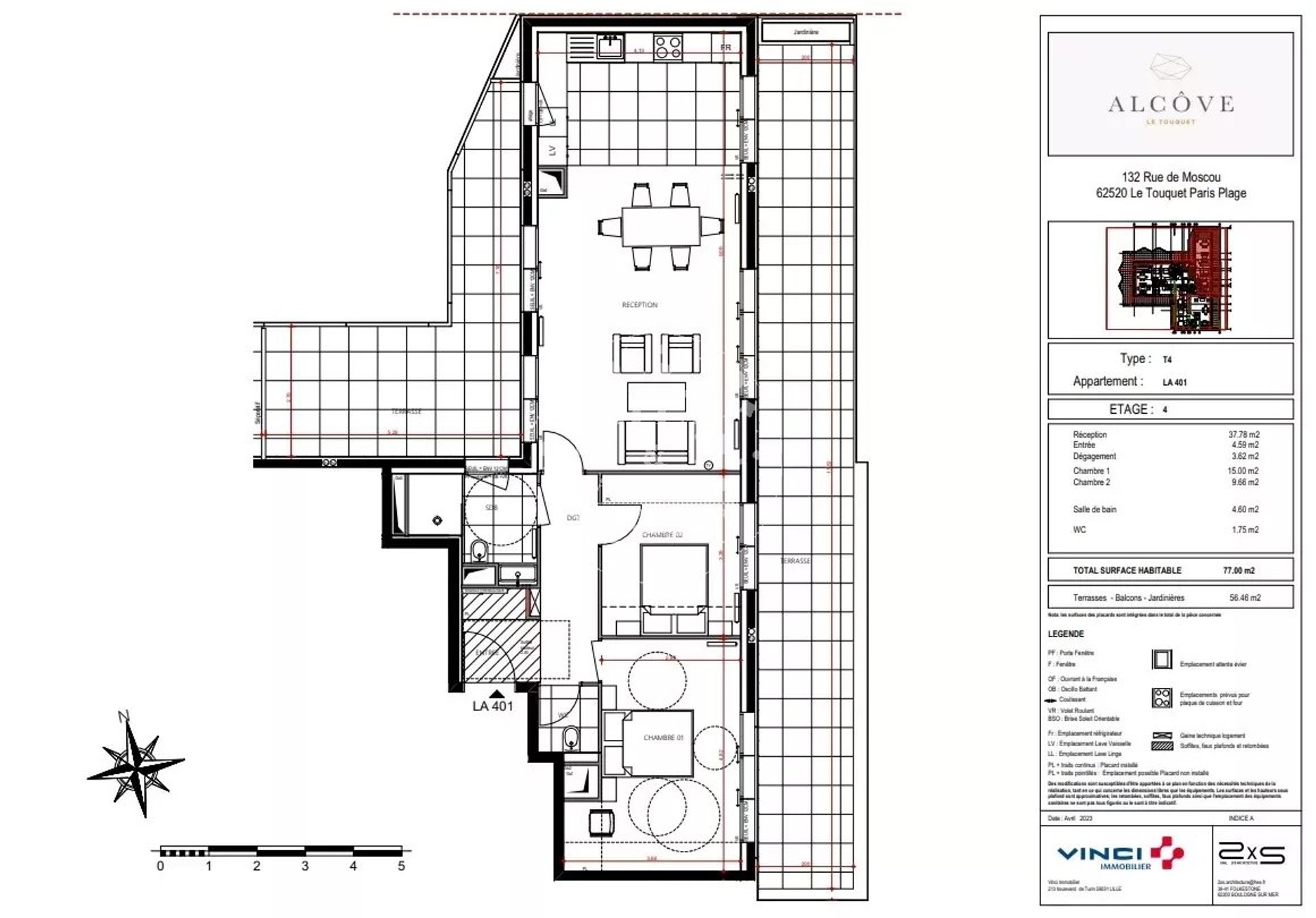 Condominium in Le Touquet-Paris-Plage, Hauts-de-France 12308188