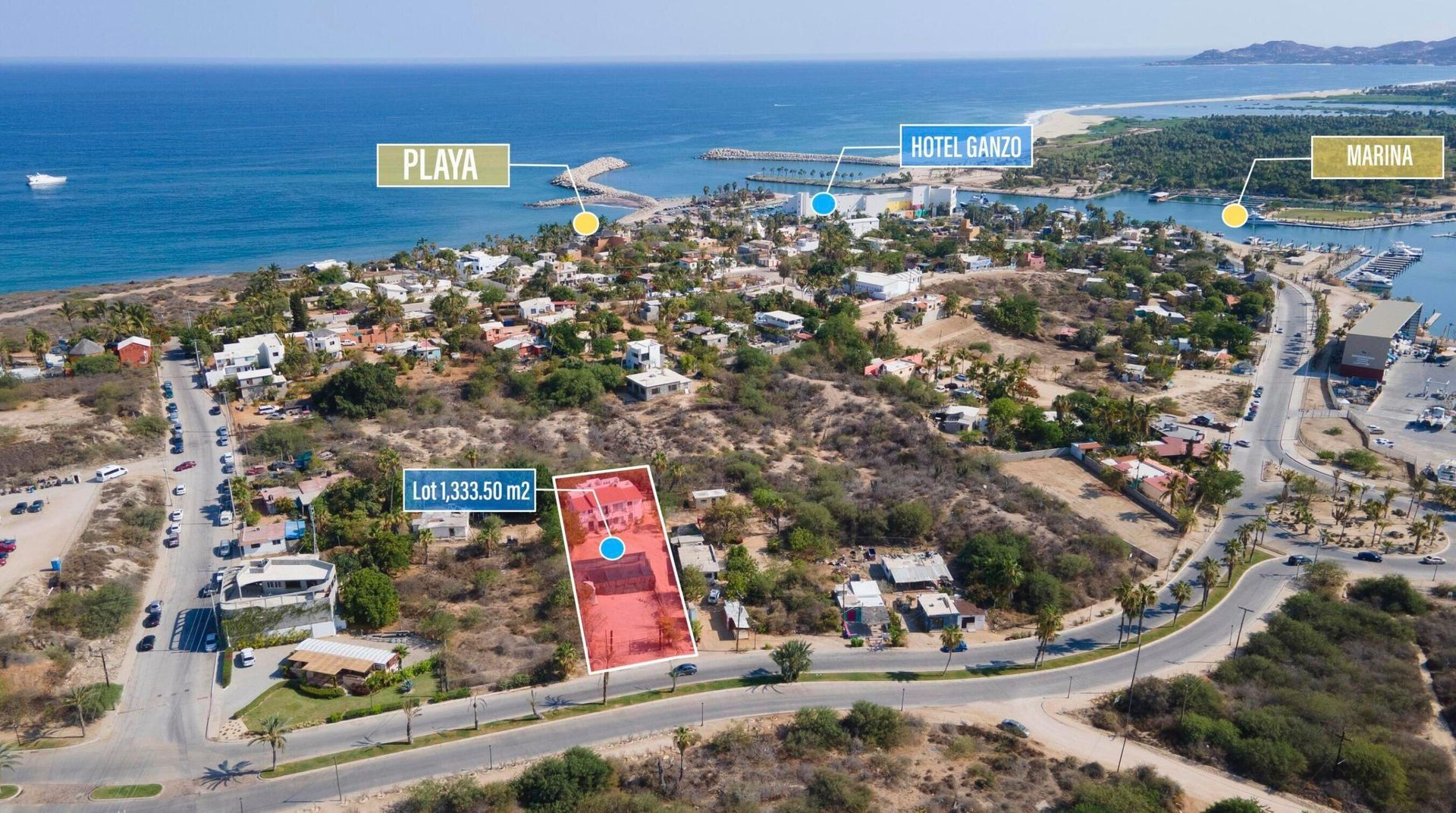 Tanah di San Jose del Cabo, Baja California Sur 12311867