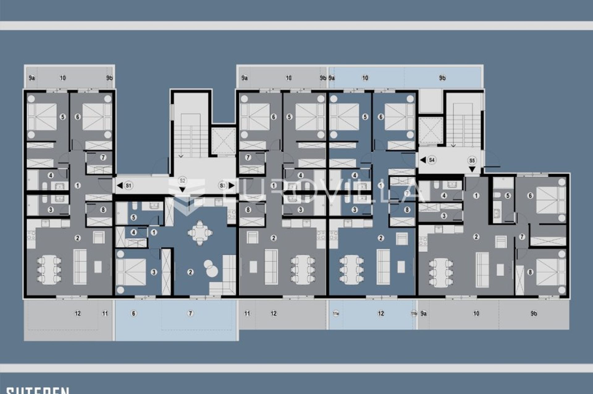 Condominio en Okrug Gornji, Splitsko-dalmatinska županija 12317135