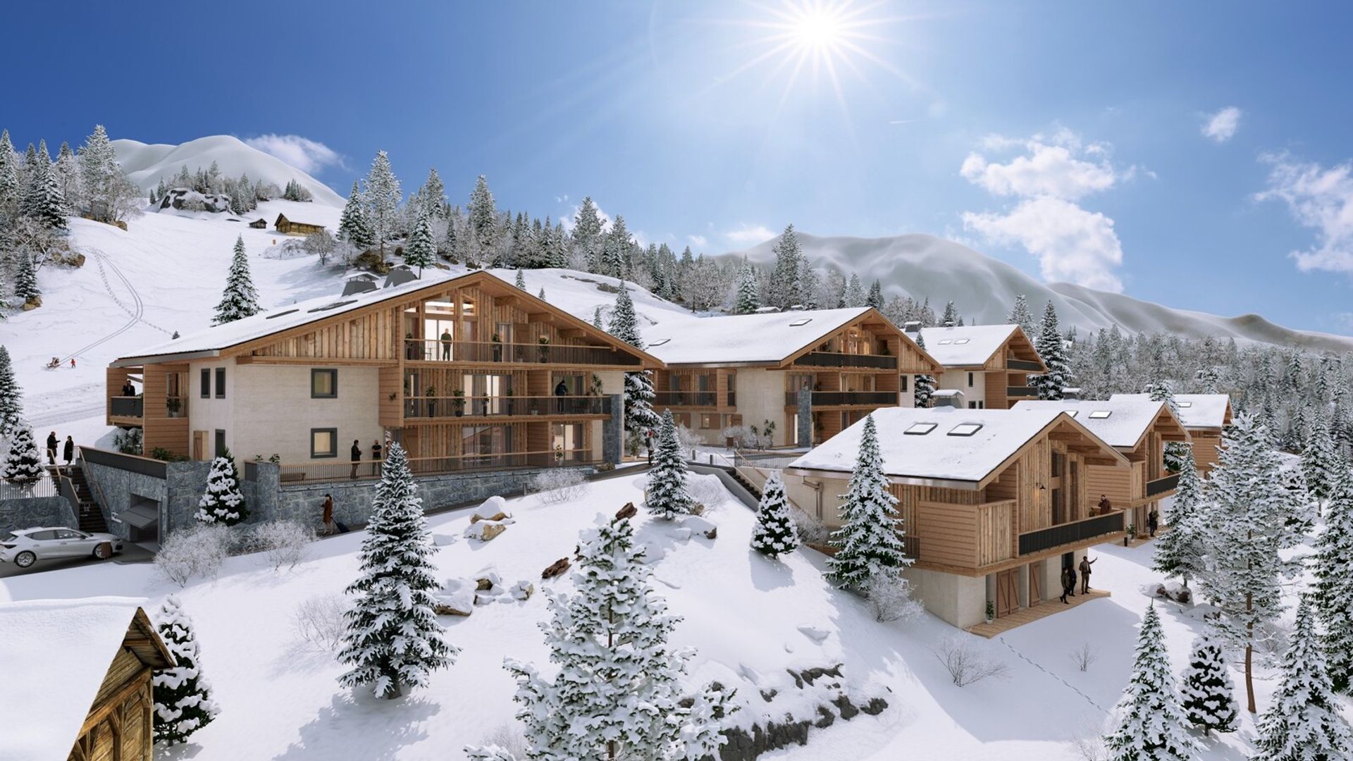 Condominio en Praz-sur-Arly, Auvernia-Ródano-Alpes 12321936