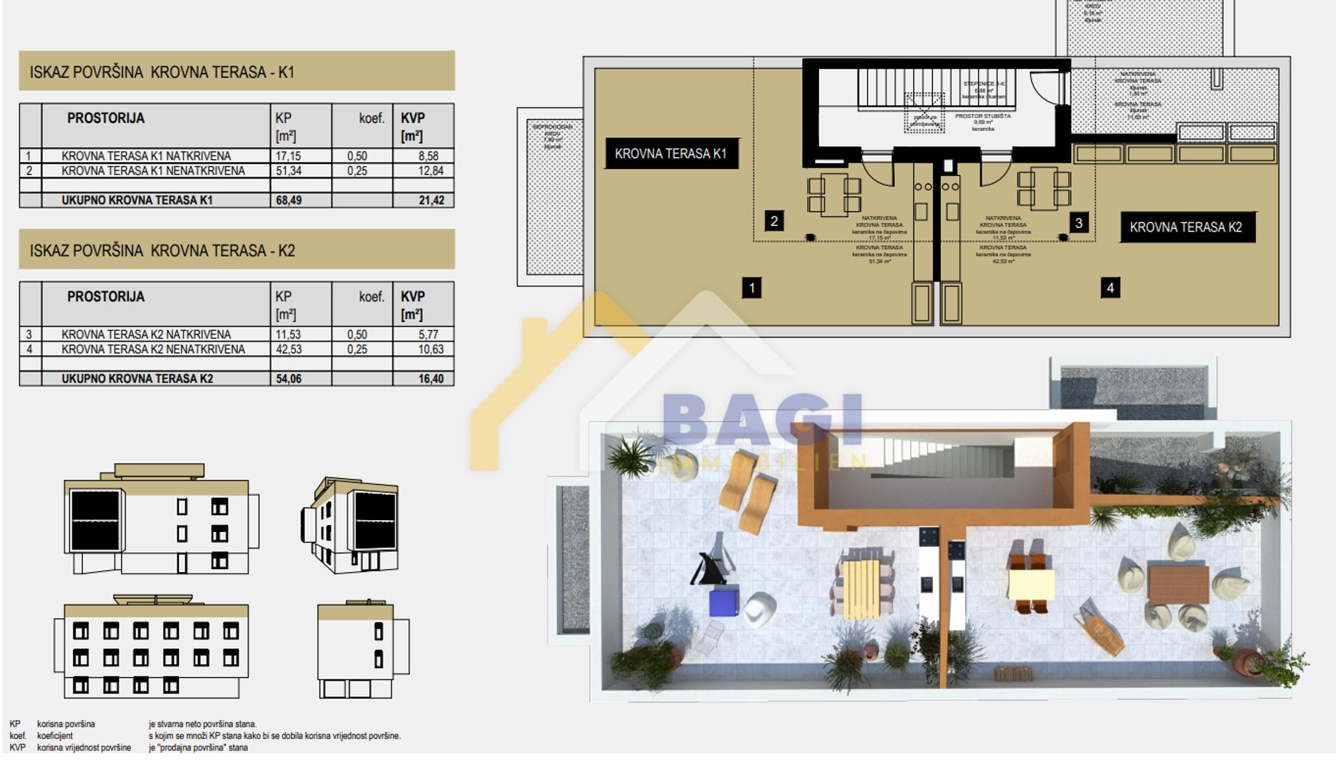 Kondominium w Baricevic, Zadarska Zupanija 12327661