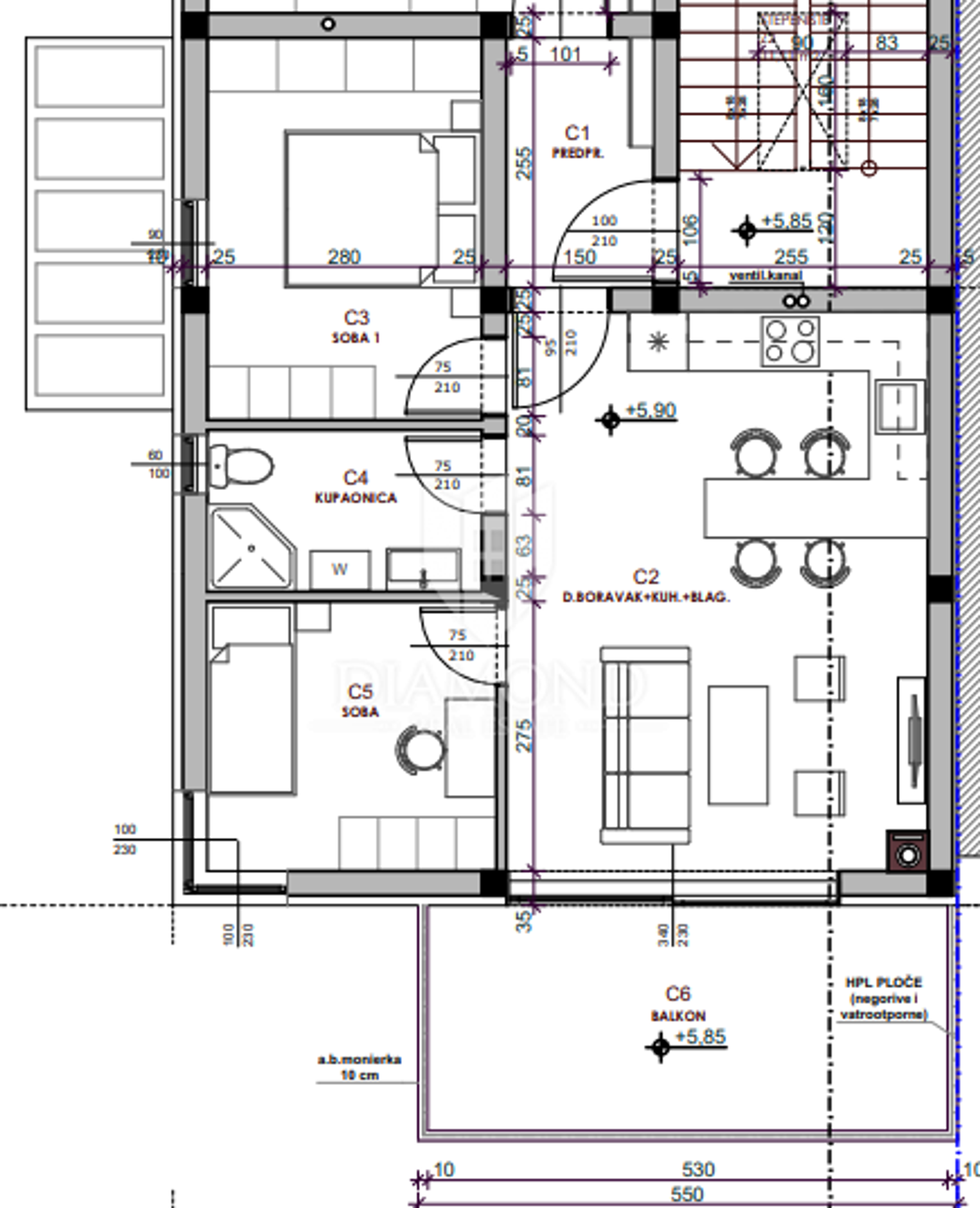 Kondominium dalam Medulin, Istria County 12327680