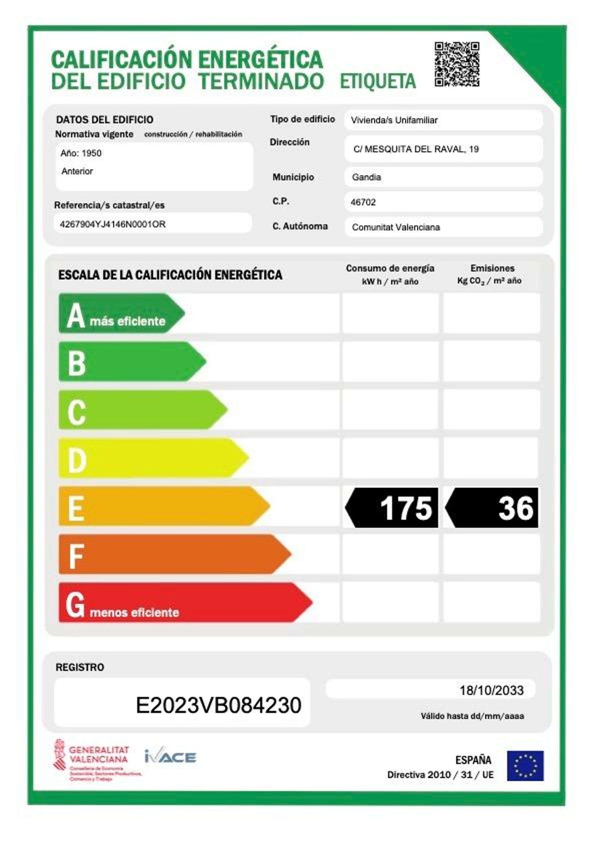 其他 在 Gandia, Comunidad Valenciana 12329727