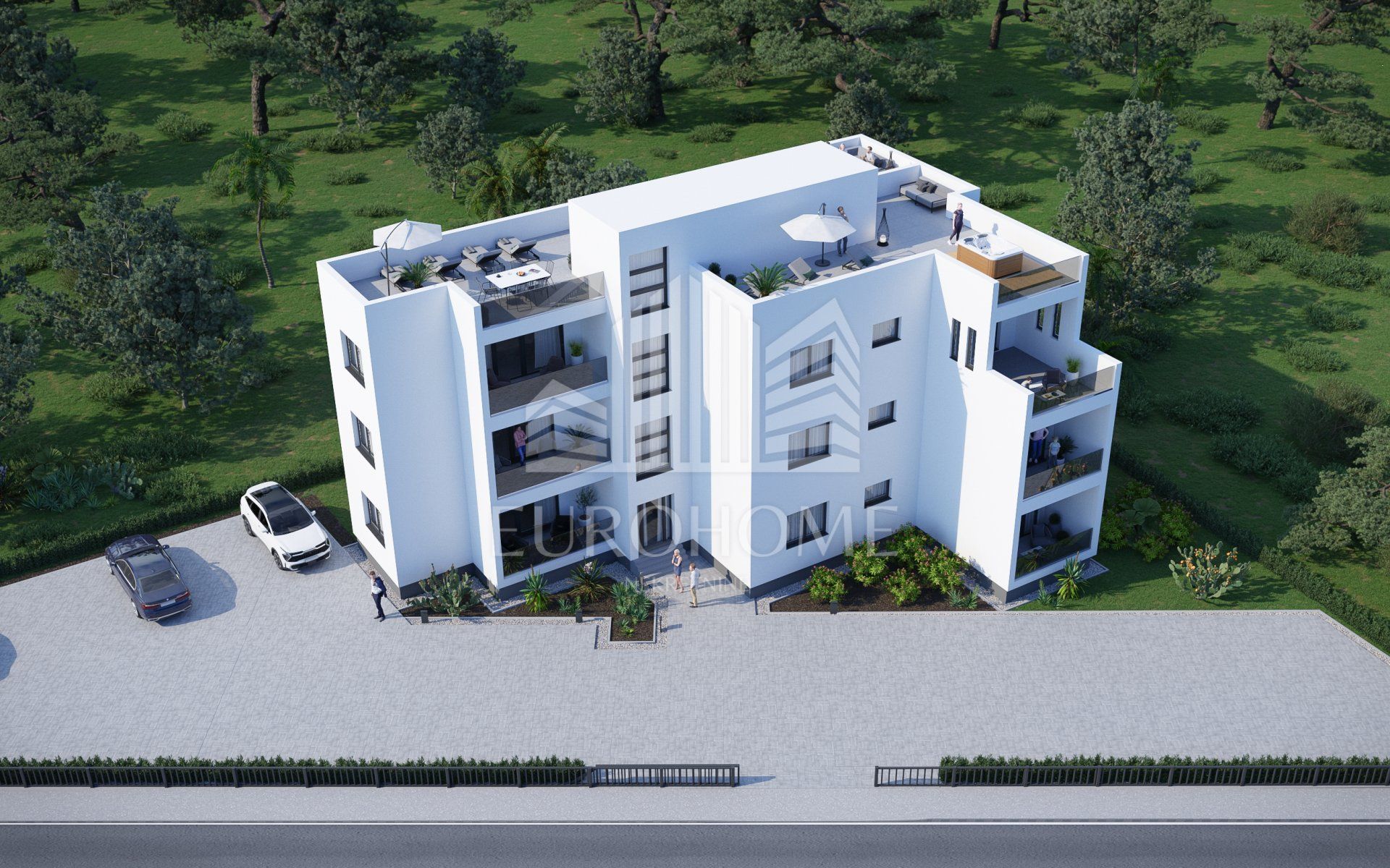 Condominium dans Privlaka, Zadar County 12330986