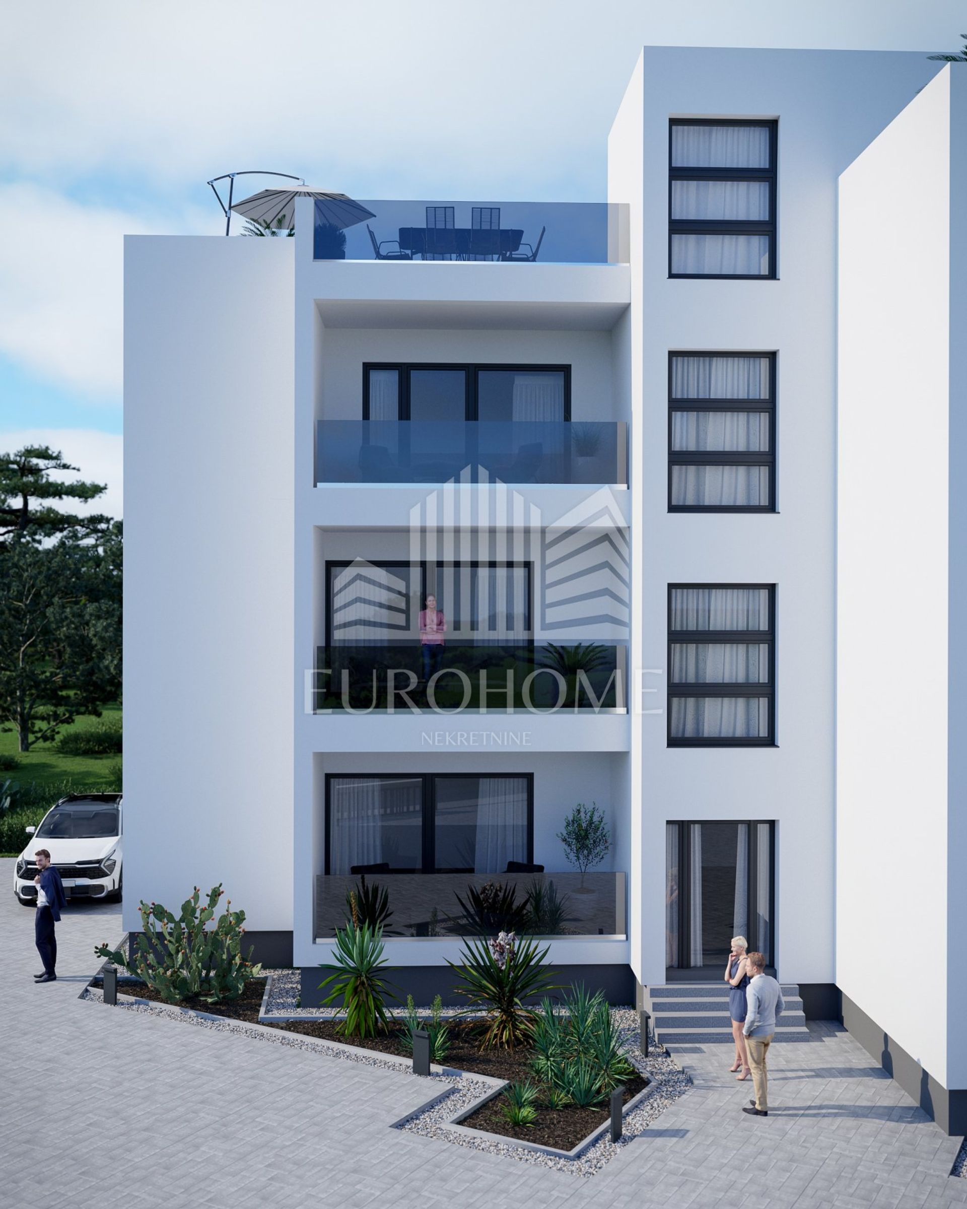 Condominium dans Privlaka, Zadar County 12330986