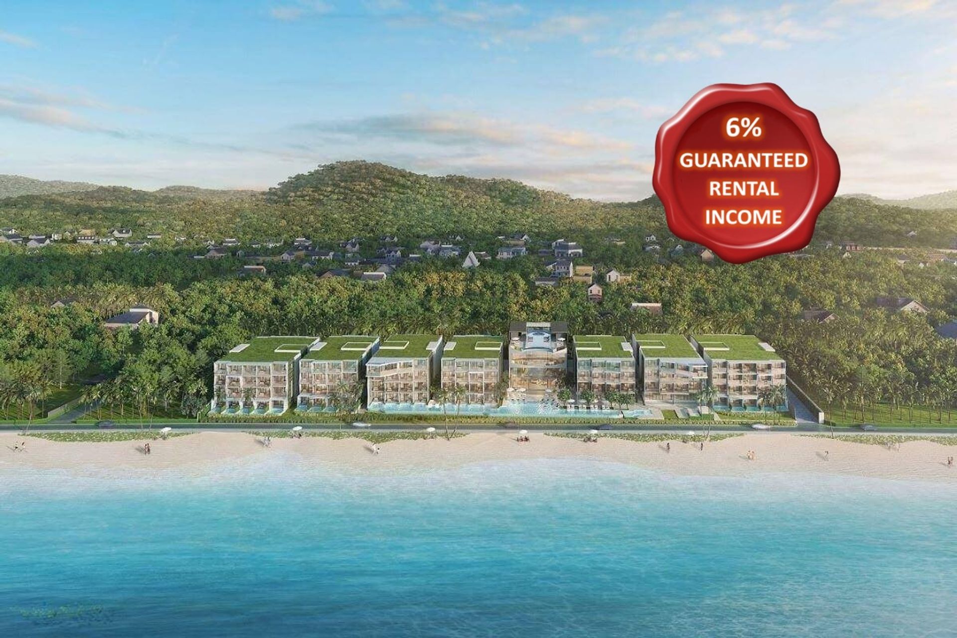 Kondominium dalam Ban Mai Khao, Phuket 12333600