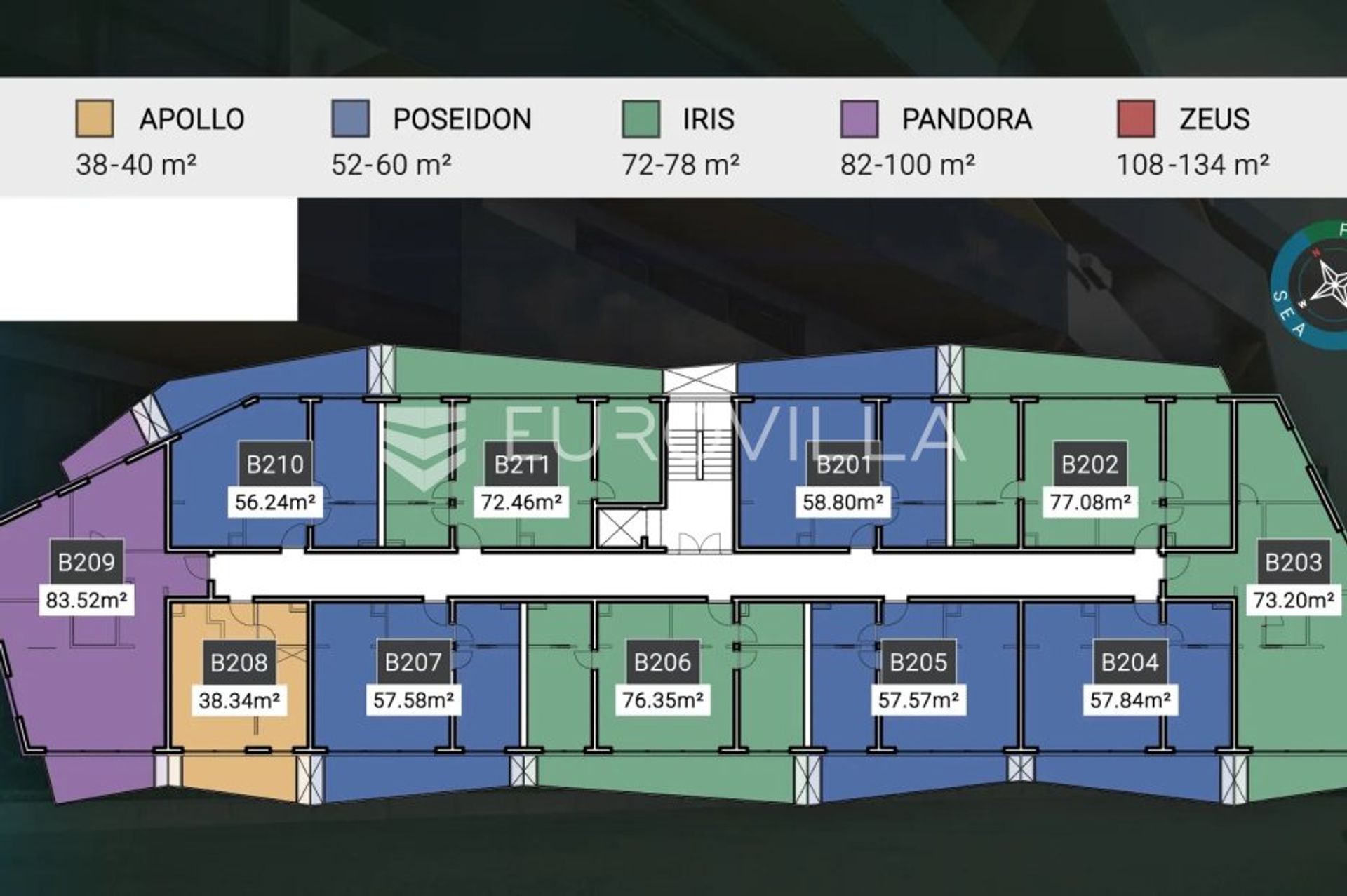 Kondominium w Poreč, Istarska županija 12335377