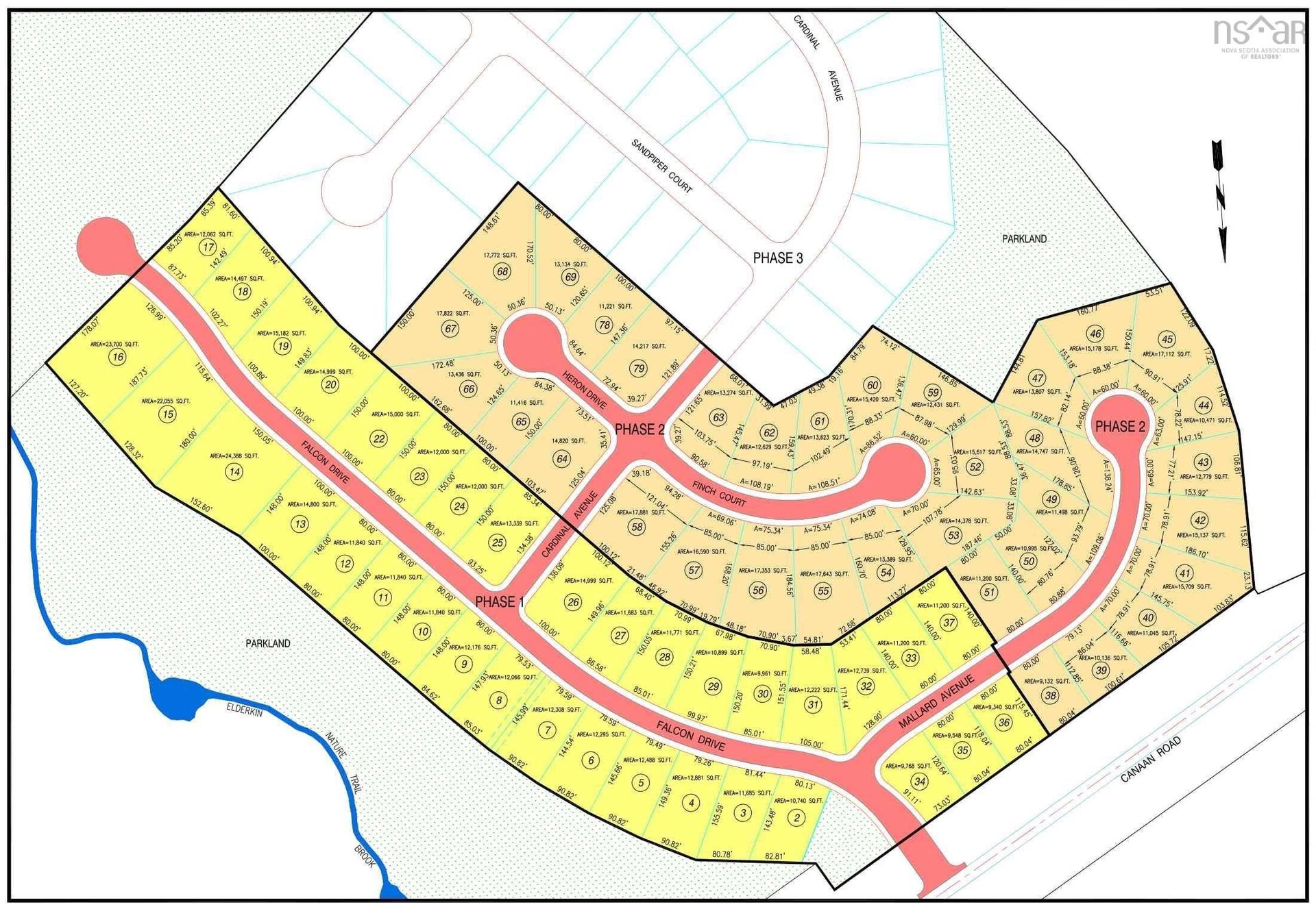 Земельные участки в Kentville, Новая Шотландия 12336492