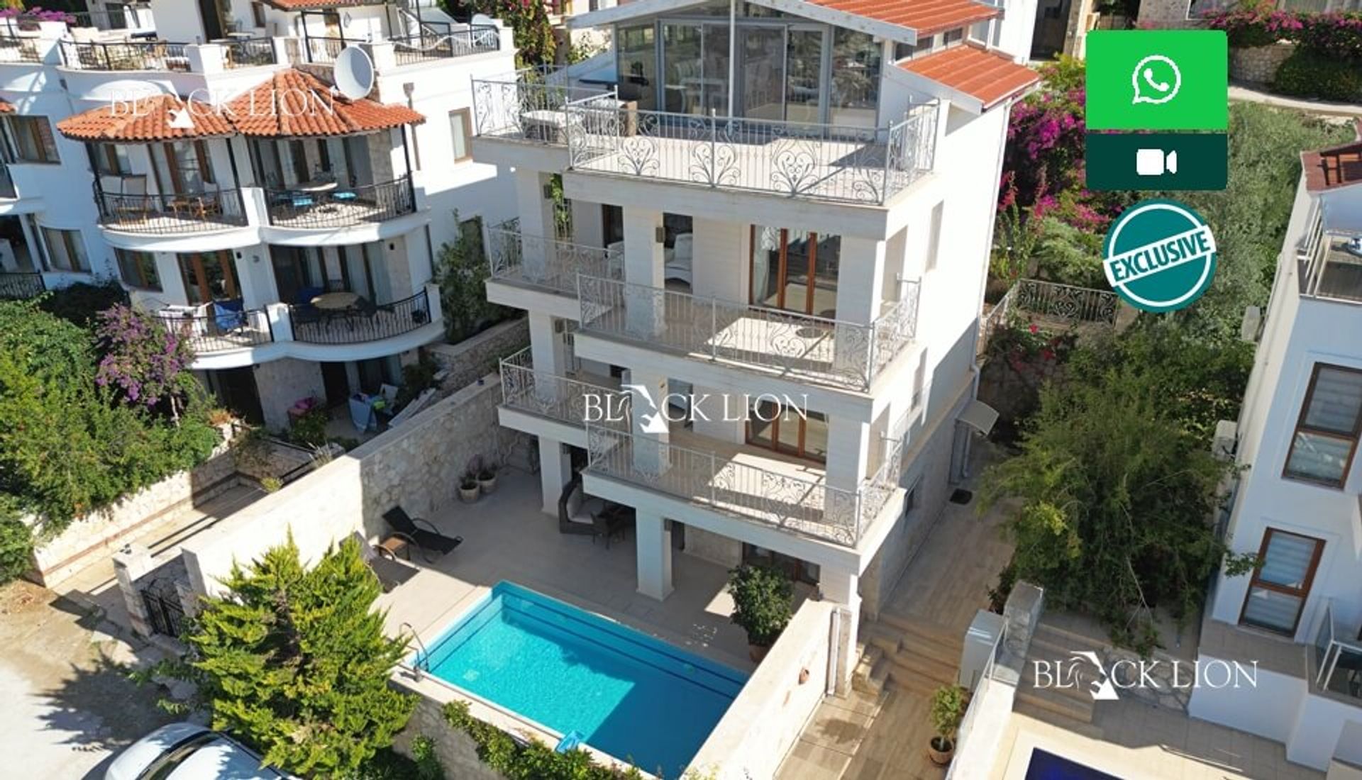 rumah dalam Kalkan, Antalya 12336879