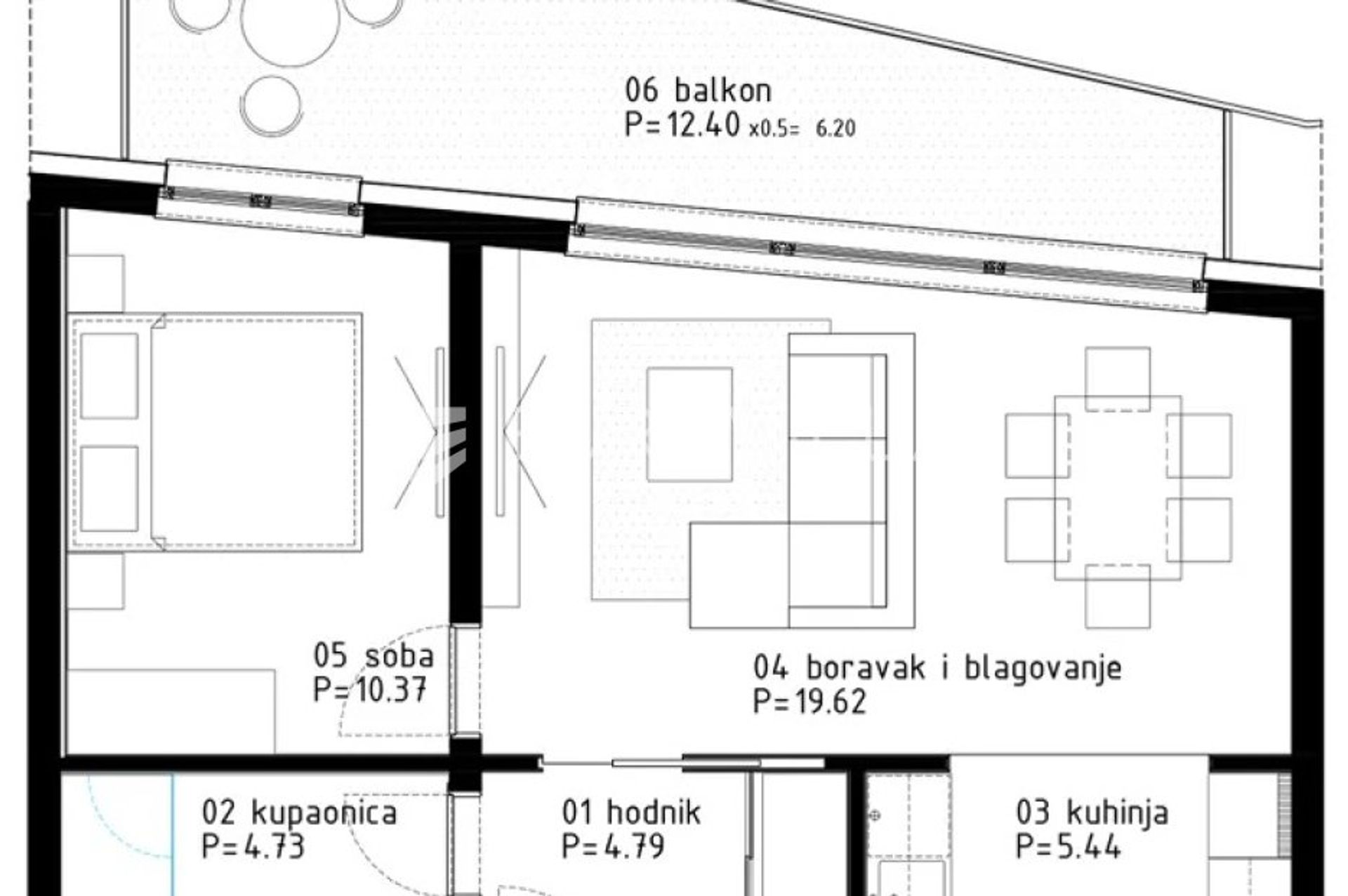 Osakehuoneisto sisään Poreč, Istarska županija 12338984