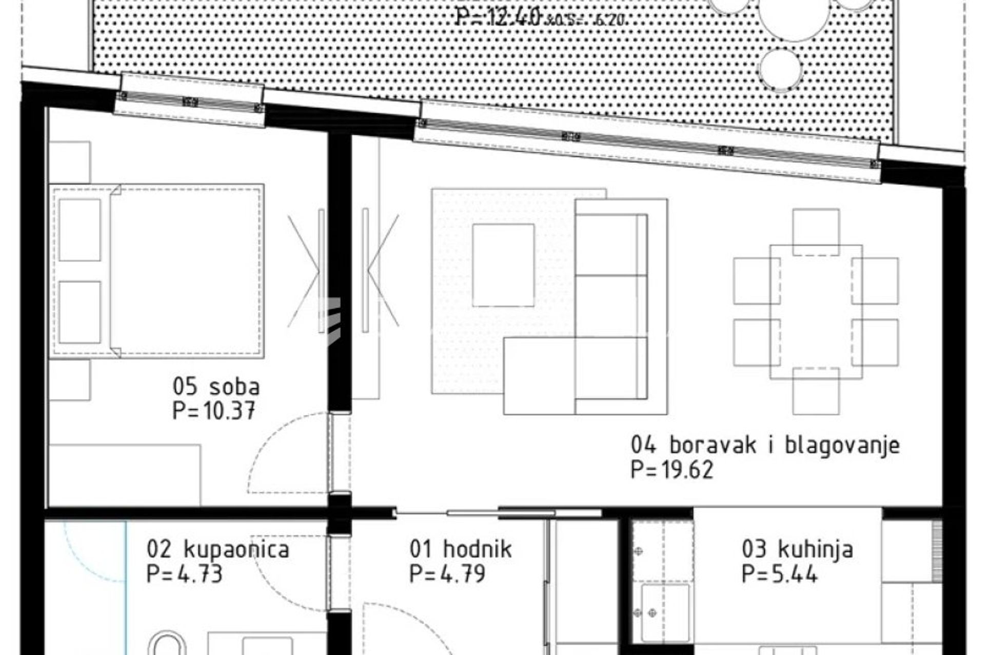 Osakehuoneisto sisään Poreč, Istarska županija 12338984