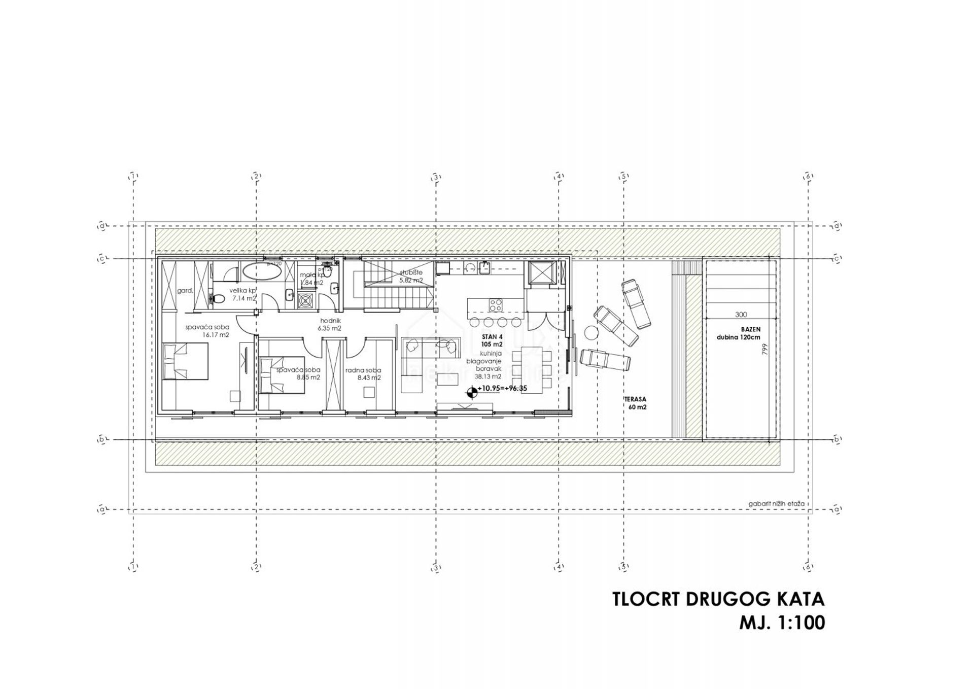 Condominium dans Bokanjac, Zadarska Zupanija 12351873