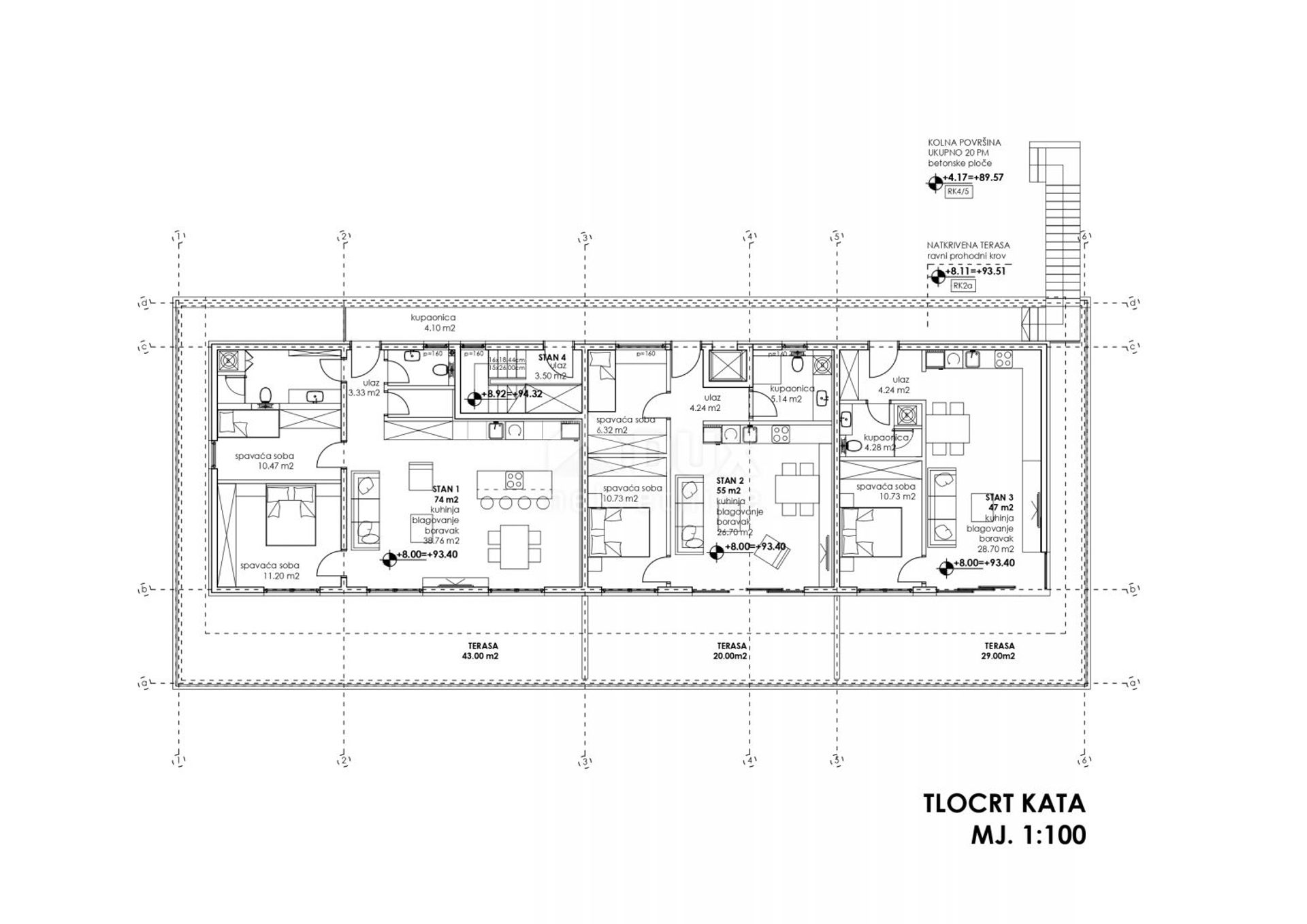 Condominio nel Bokanjac, Zara Zupanija 12351874