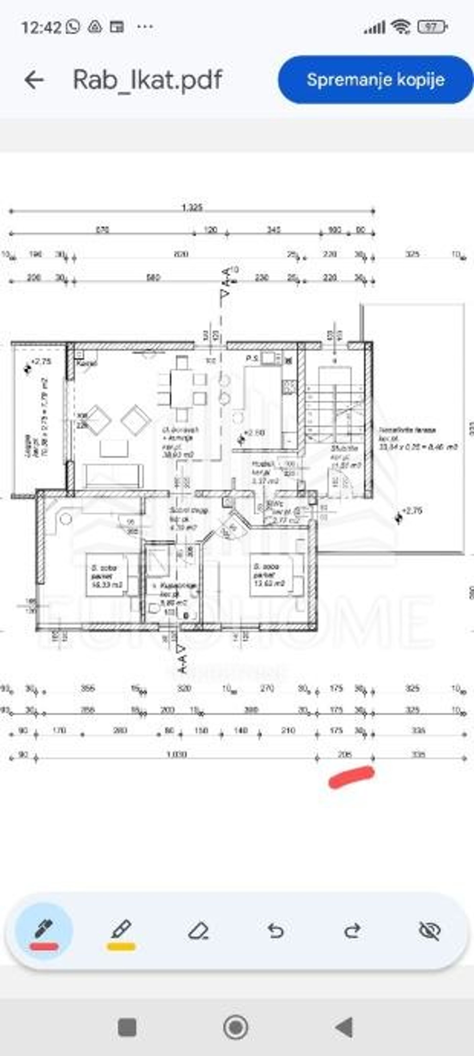 Condominium dans Barbat, Primorje-Gorski Kotar County 12352383