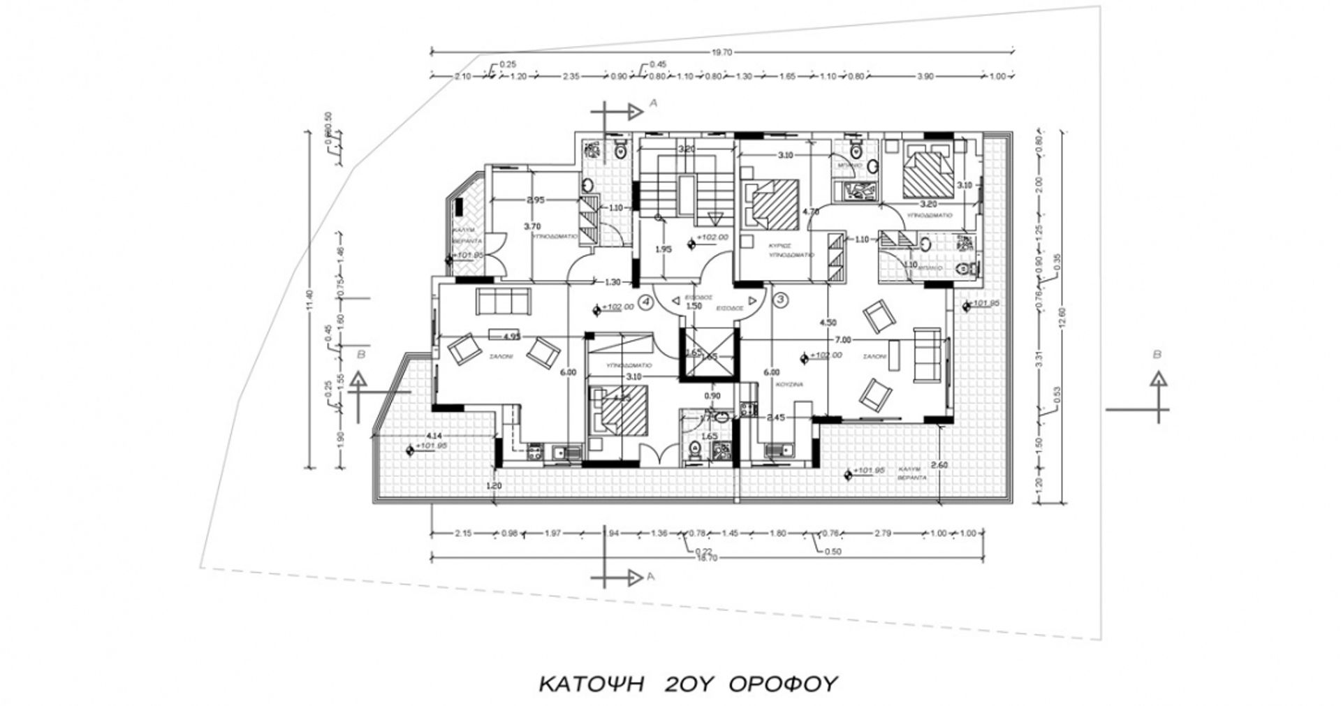 Kondominium dalam Paphos, Pafos 12353925