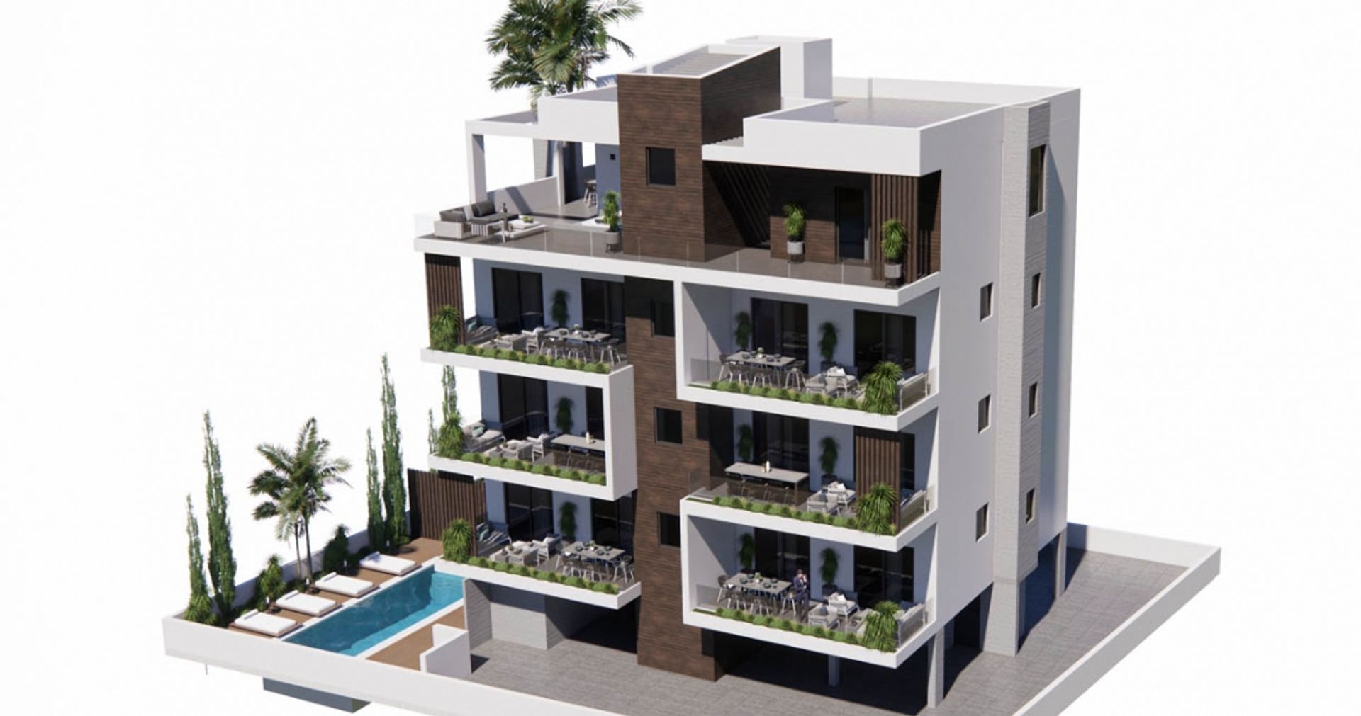 Кондоминиум в Paphos, Paphos 12354374