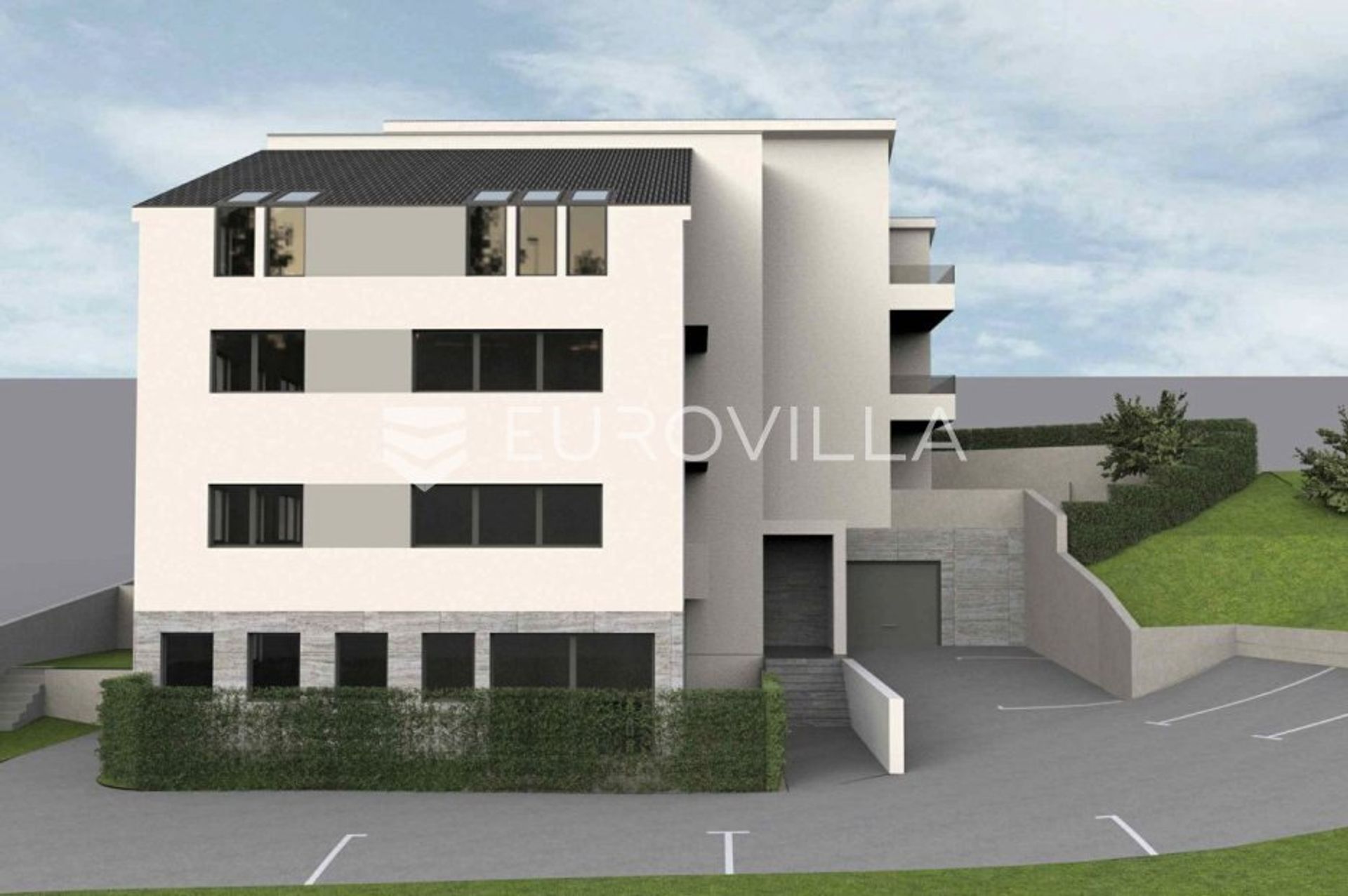 Condominio en Bijenik, Zagreb, Graduado 12356683