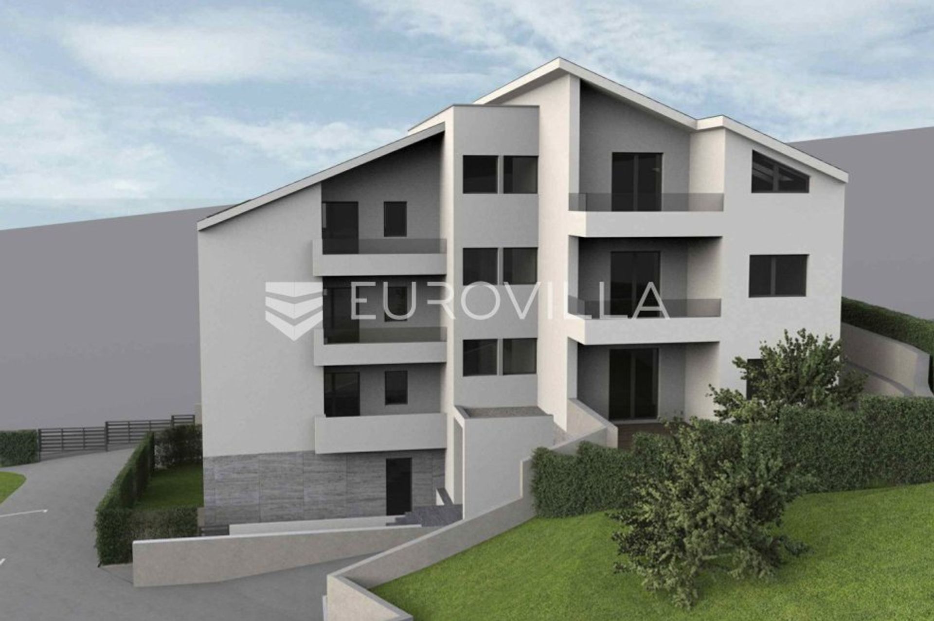 Condominio en Bijenik, Zagreb, Graduado 12356683