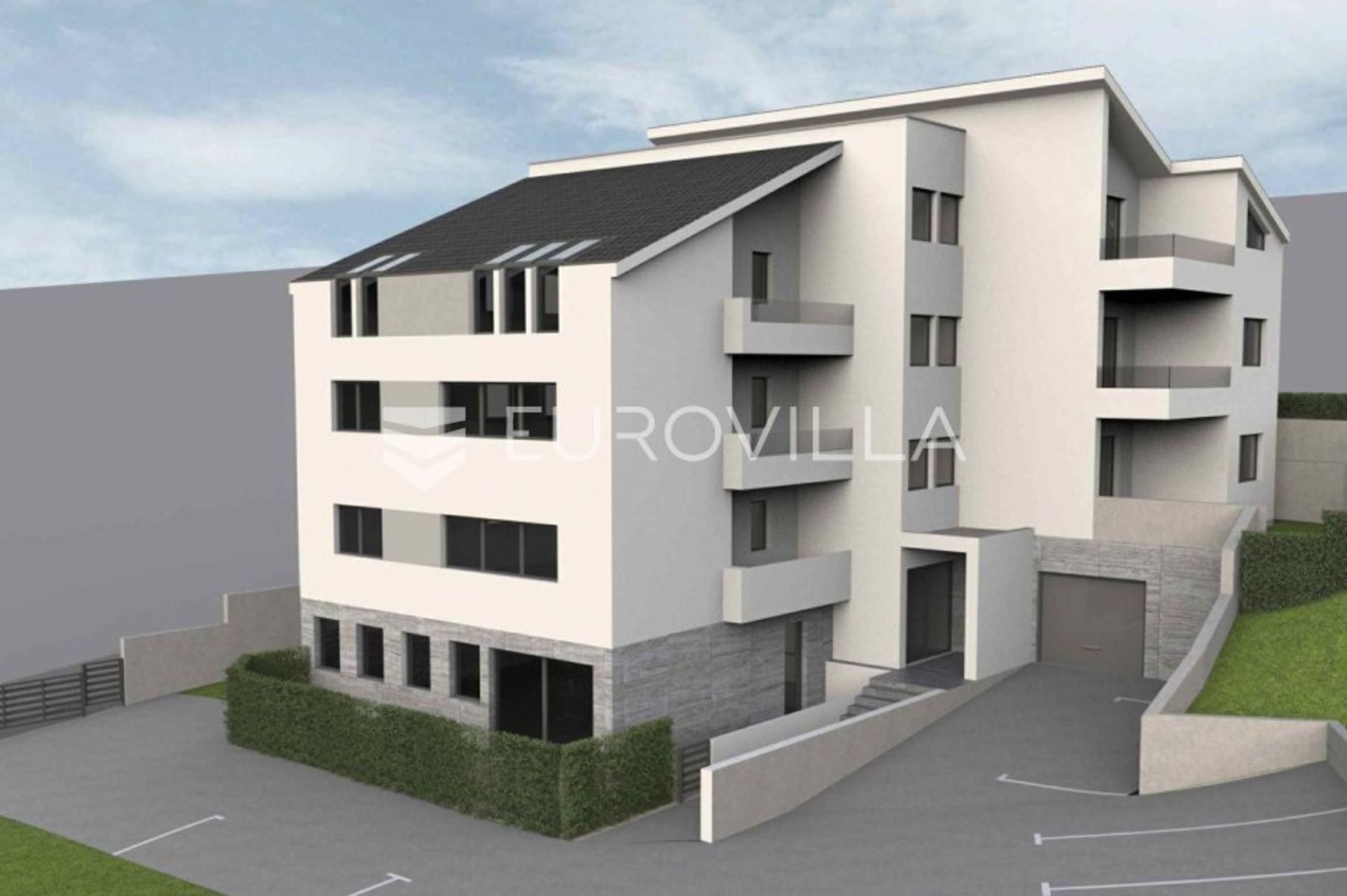 Condominio en Bijenik, Zagreb, Graduado 12356689