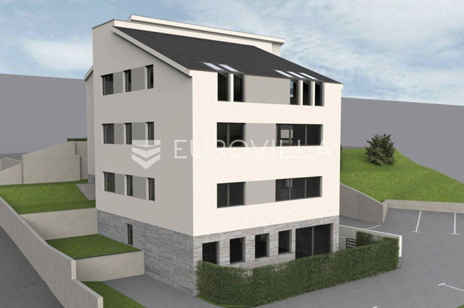 Condominio en Bijenik, Zagreb, Graduado 12356689