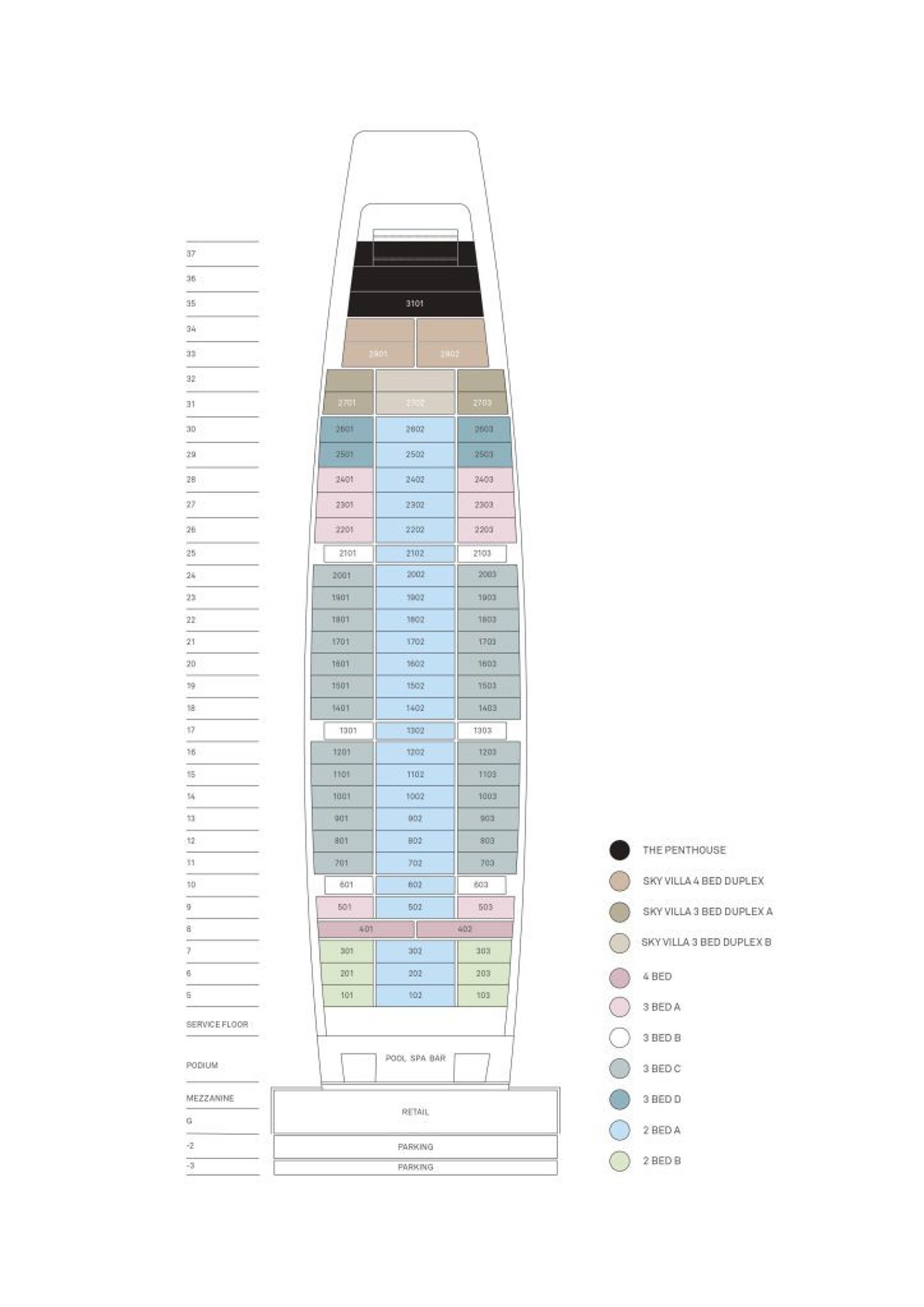 Kondominium w Limassol, Lemesos 12360952