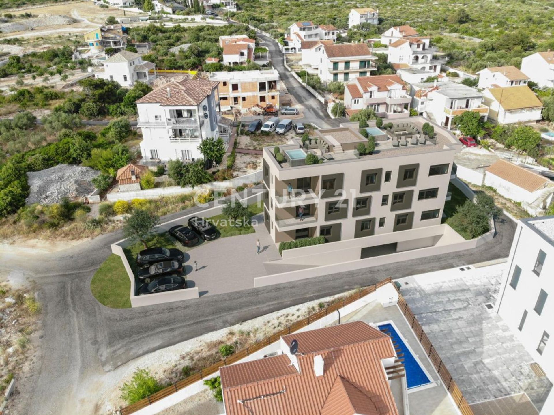 Condominium dans Šibenik, Sibensko-Kninska Zupanija 12361625