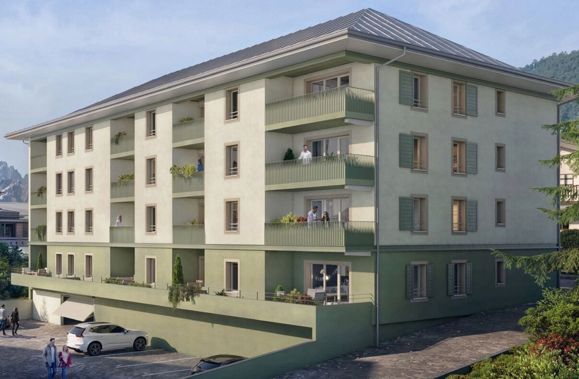 Condominio nel Saint-Gervais-les-Bains, Alvernia-Rodano-Alpi 12363535