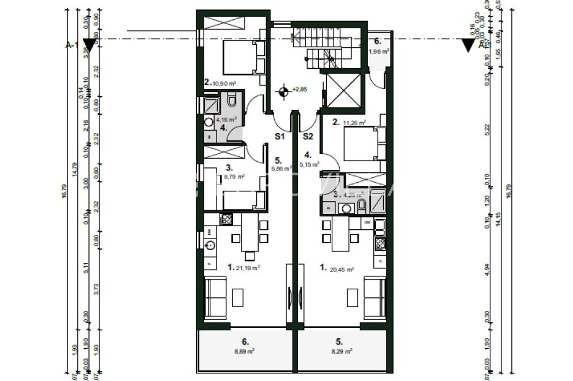 Condominium in Makarska, Splitsko-Dalmatinska Zupanija 12372871