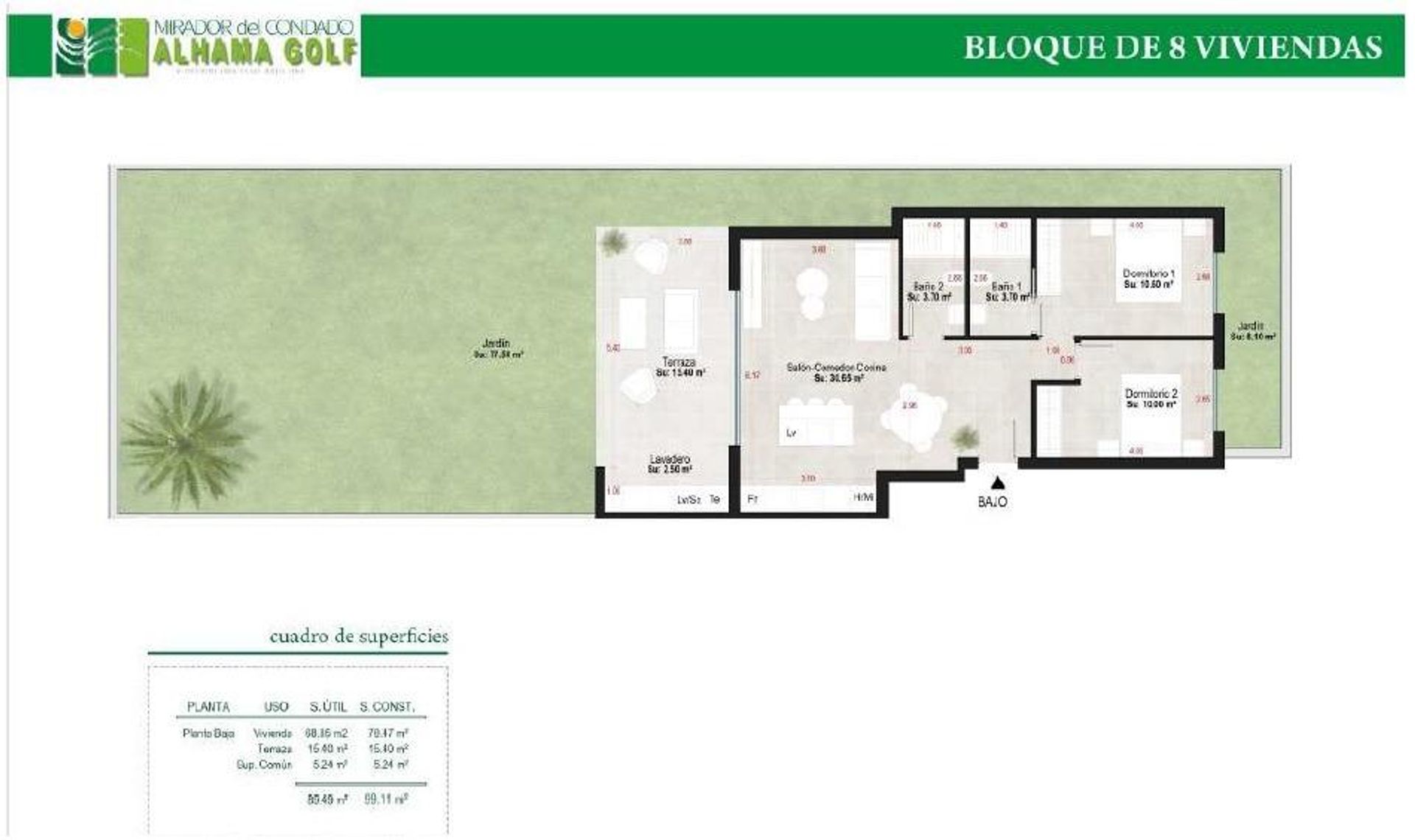 Kondominium w Alhama de Murcia, Región de Murcia 12381244