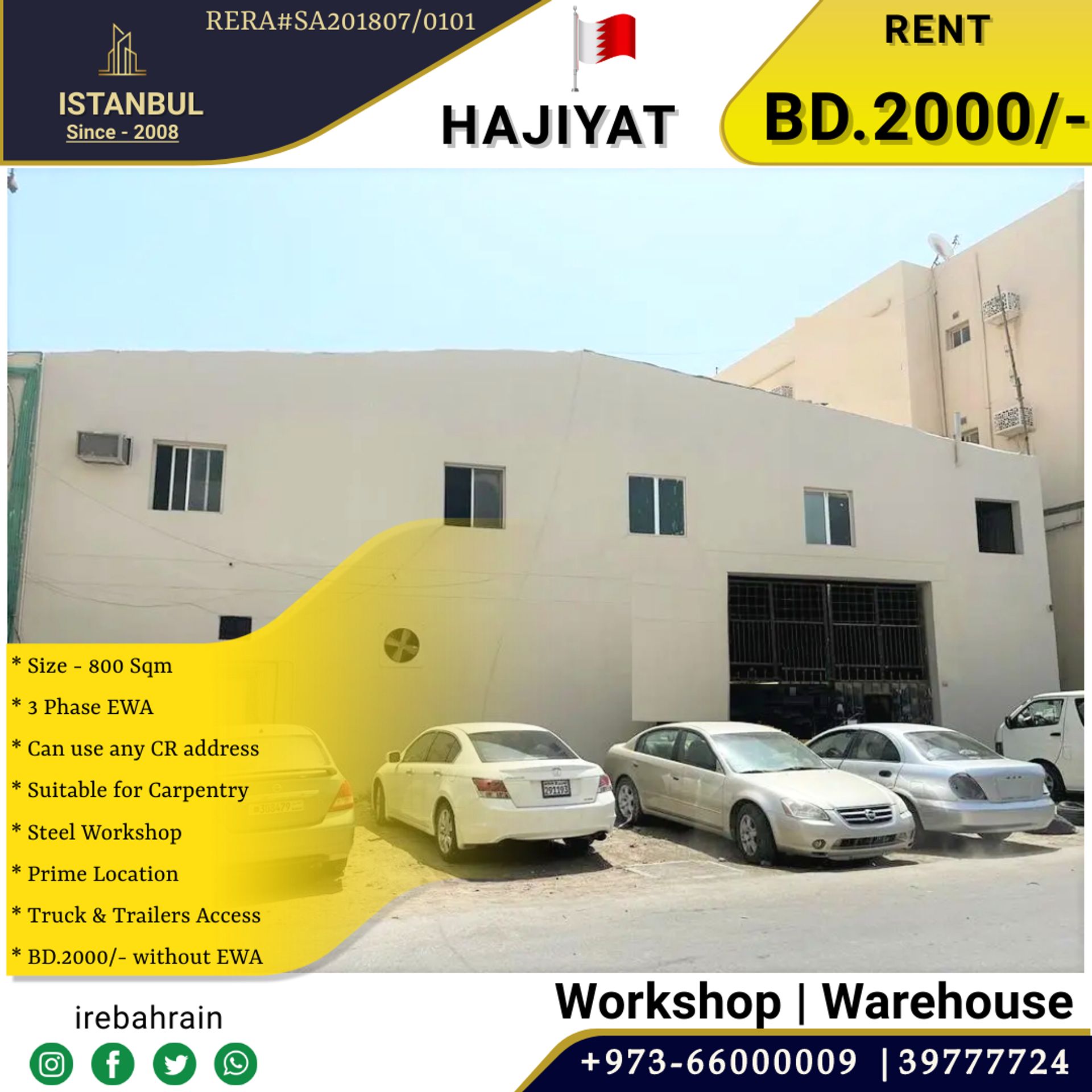 Industriell im Riffa, Southern Governorate 12381356