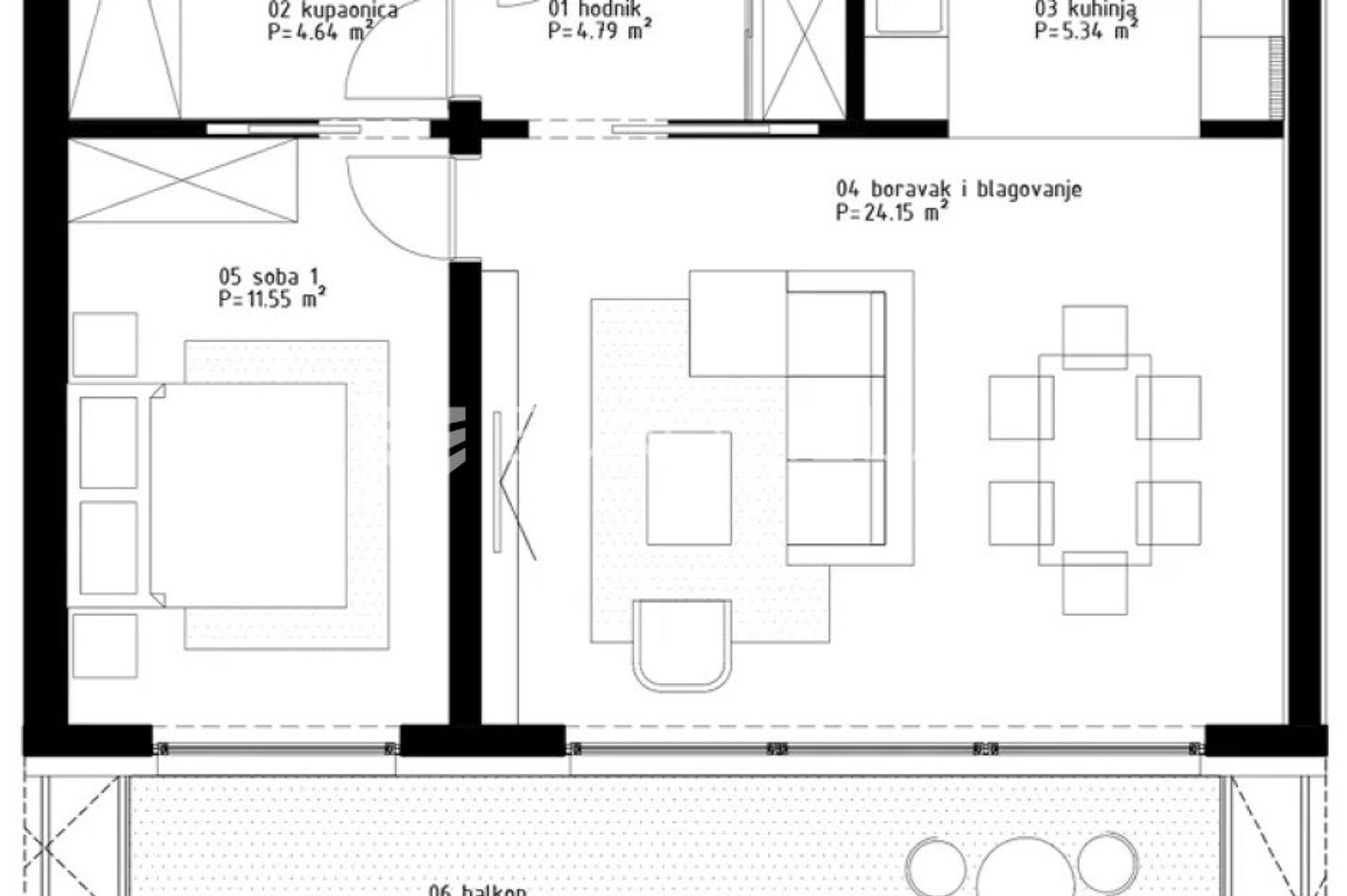 Kondominium dalam Poreč, Istarska županija 12382027