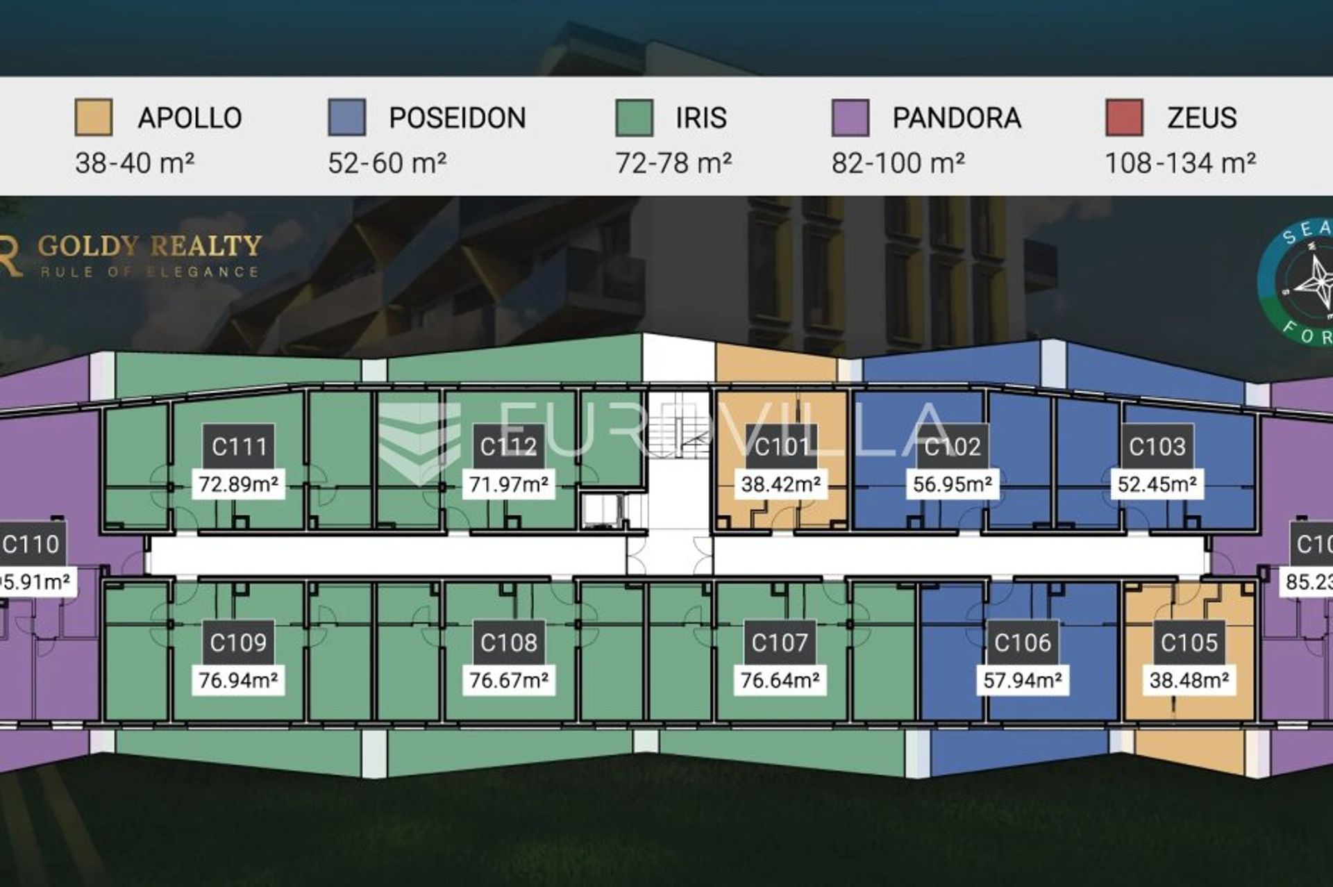 Kondominium dalam Poreč, Istarska županija 12382027