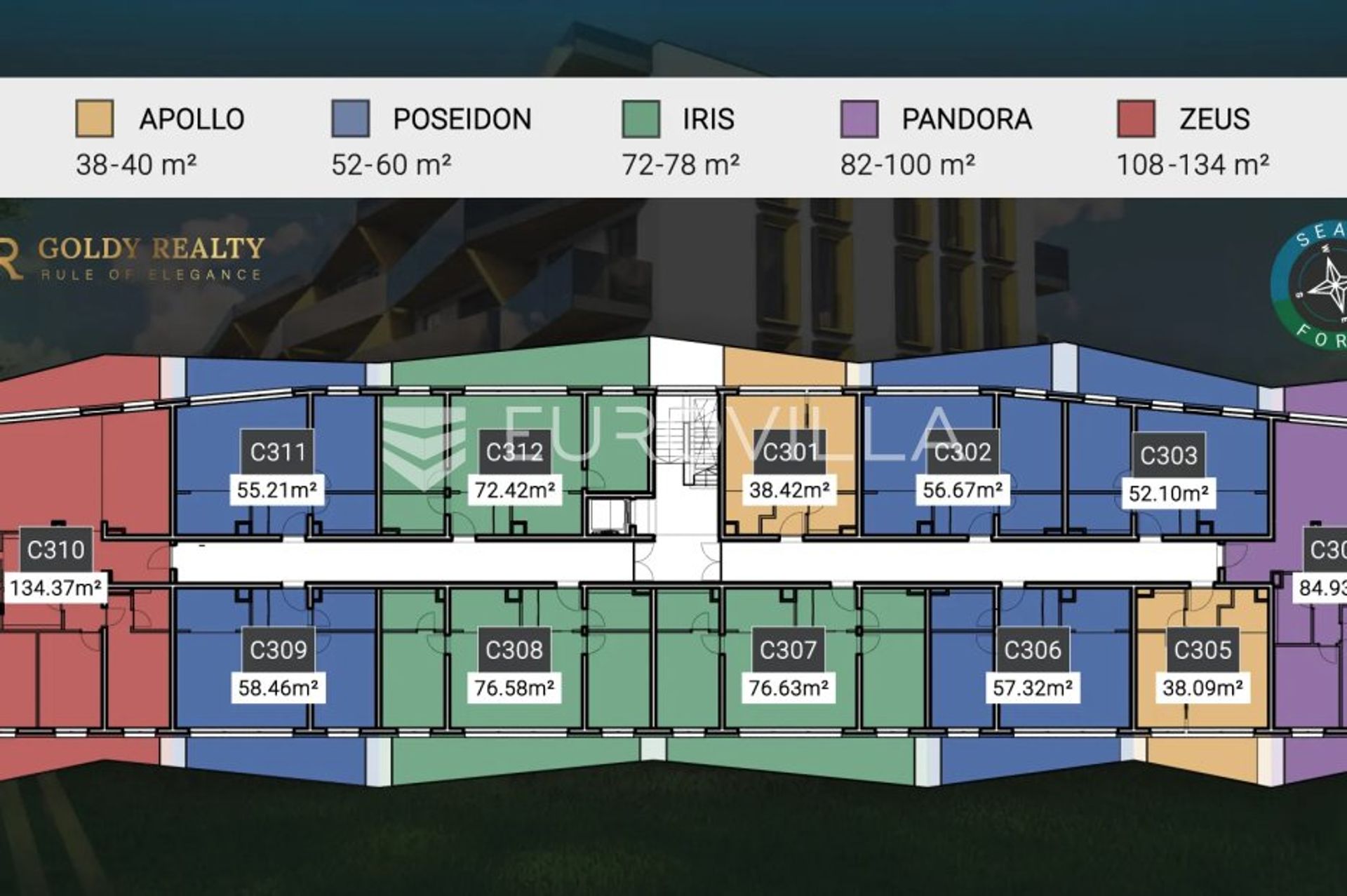 Kondominium dalam Poreč, Istarska županija 12382027