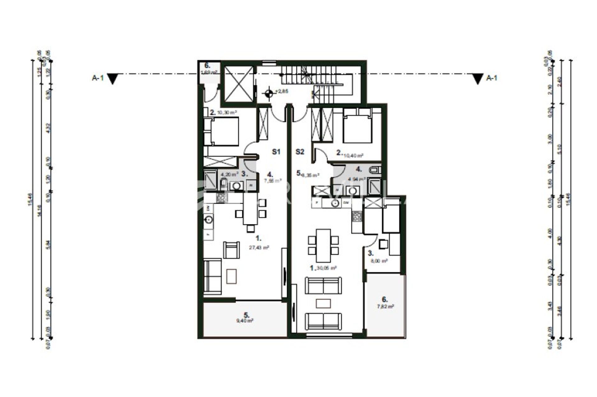 عمارات في ماكارسكا, سبليتسكو-دالماتينسكا زوبانيجا 12382031