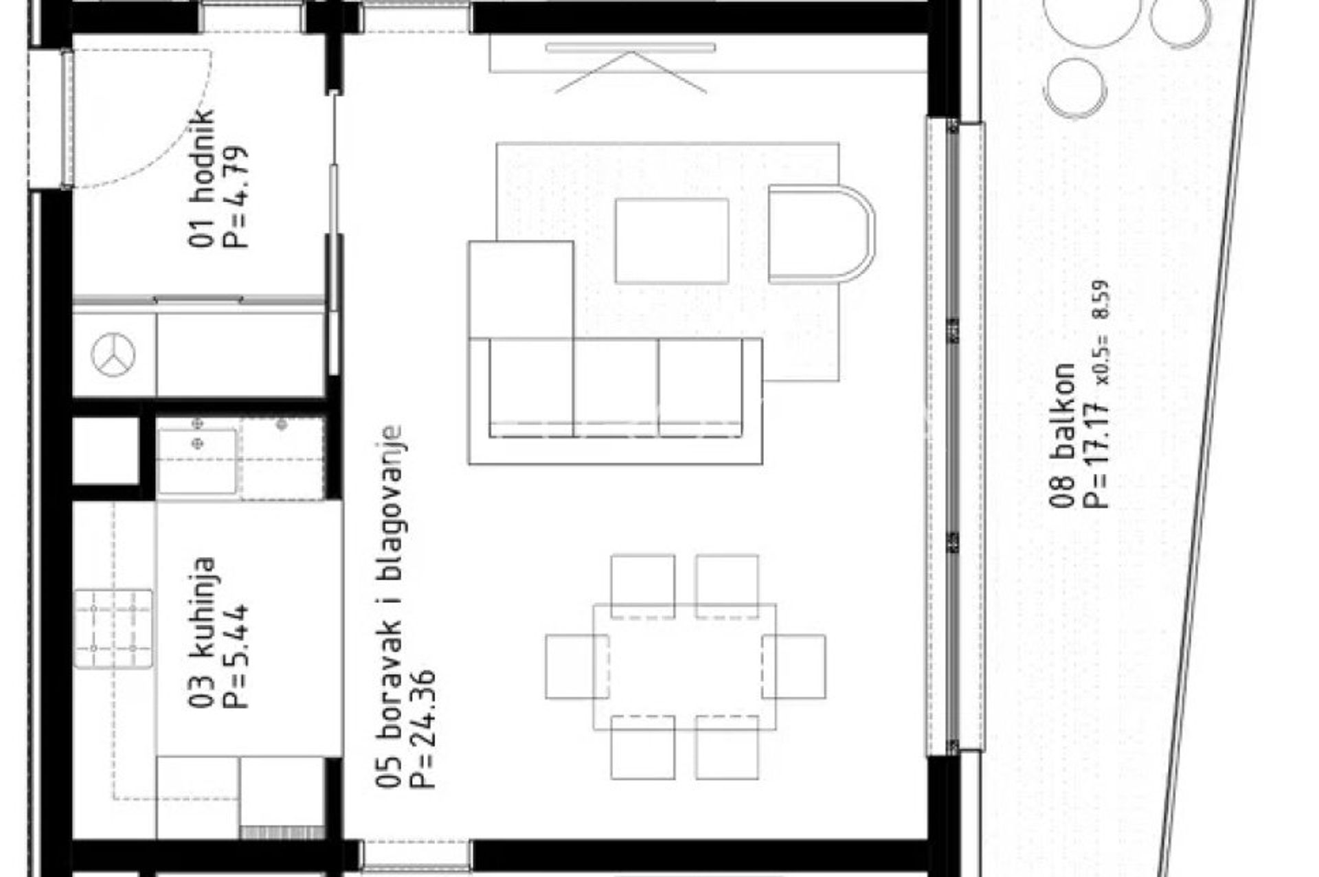 Kondominium dalam Poreč, Istarska županija 12383573