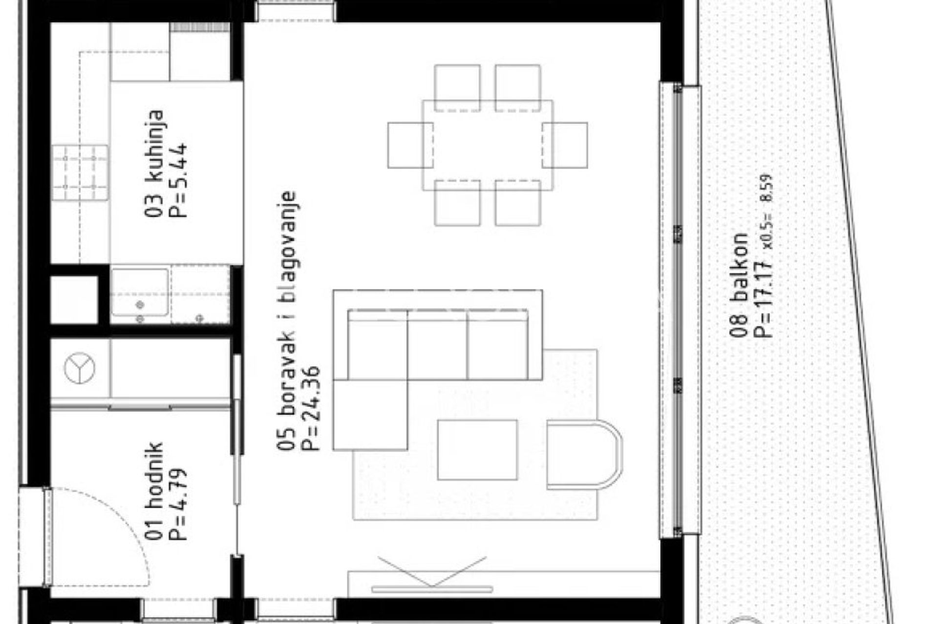 Kondominium dalam Poreč, Istarska županija 12383601