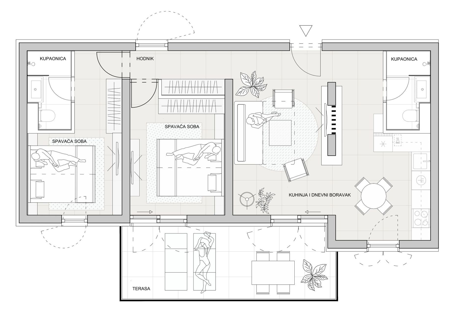 Condominium in Sveti Filip i Jakov, Zadarska županija 12387701