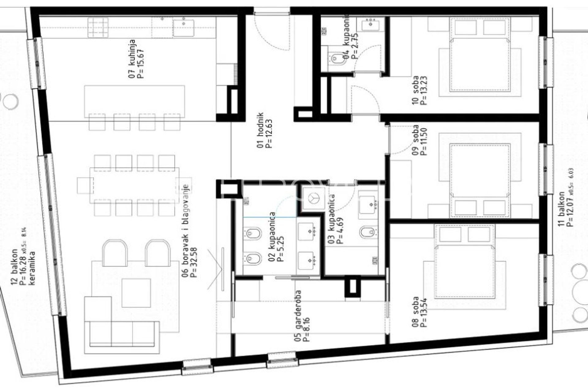 Kondominium w Poreč, Istarska županija 12387798