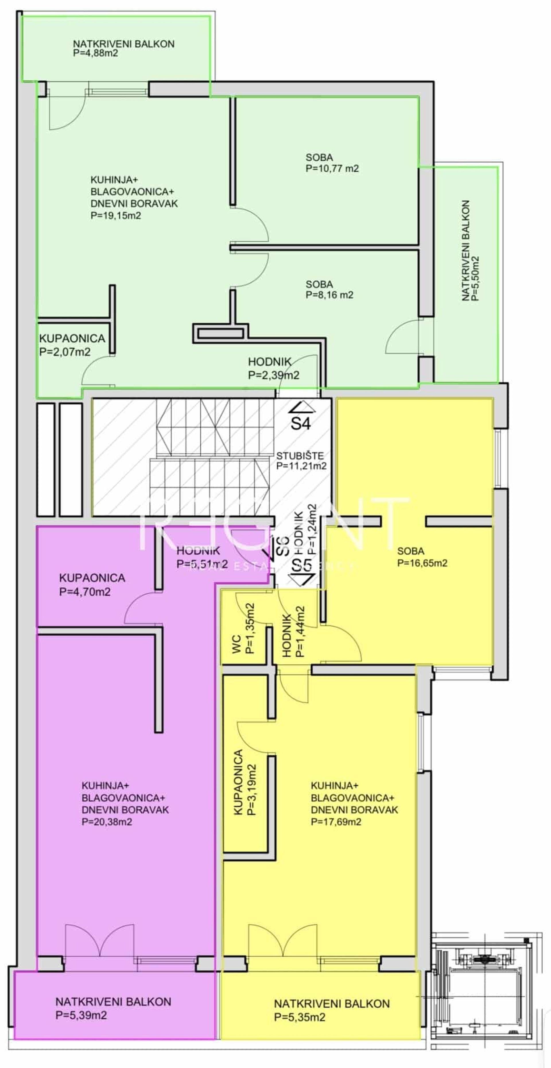 Kondominium w Lokva Rogoznica, Splitsko-dalmatinska županija 12392351