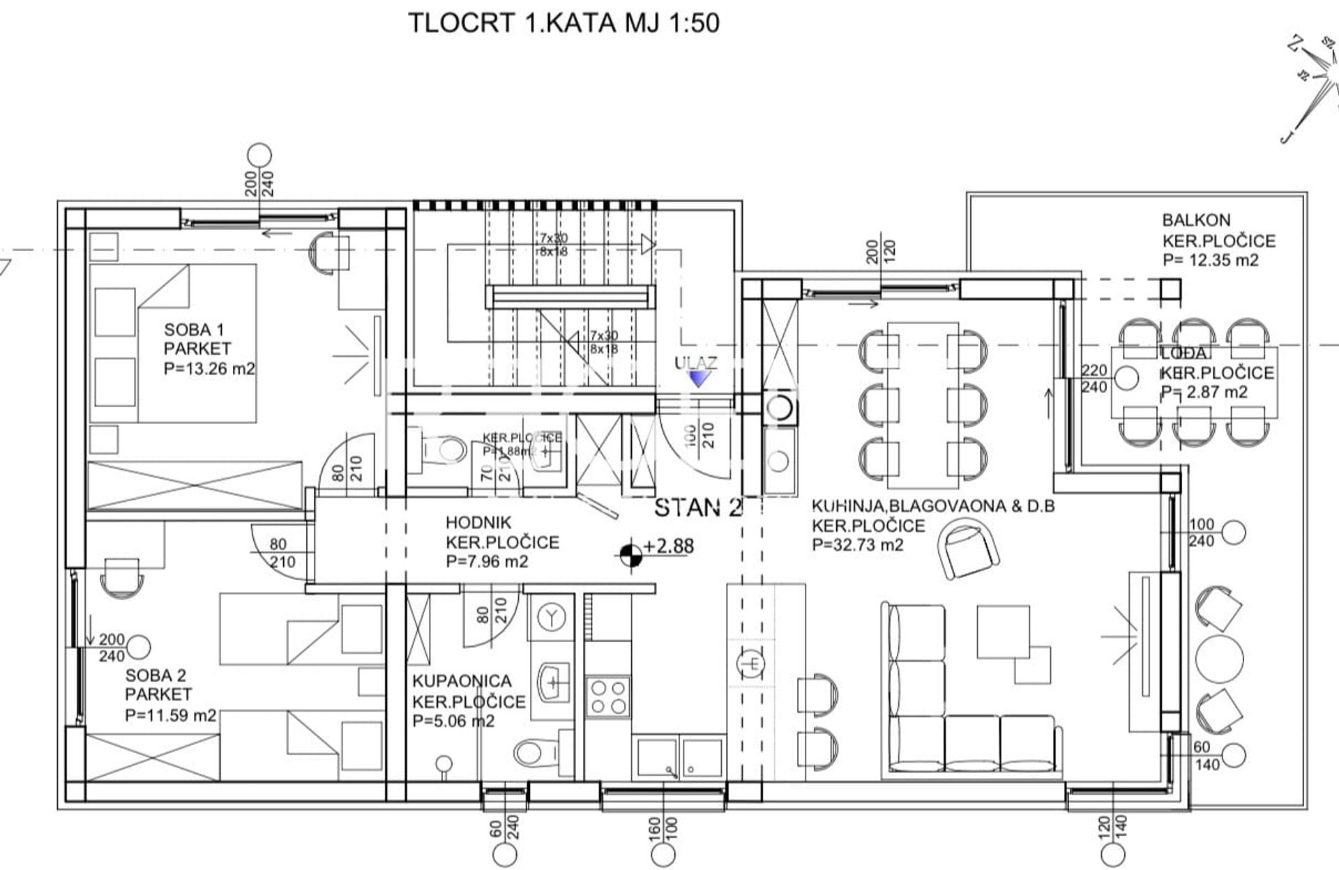 Condominium dans Slatine, Splitsko-dalmatinska županija 12392432