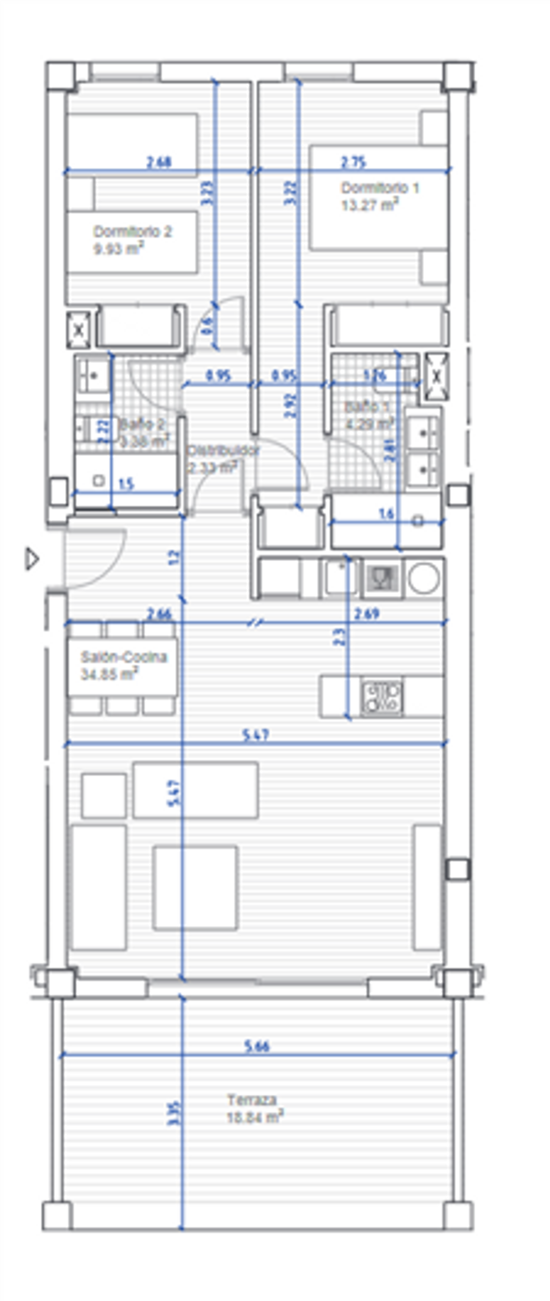 Kondominium w La Cala del Moral, 6 Calle Miró 12394970