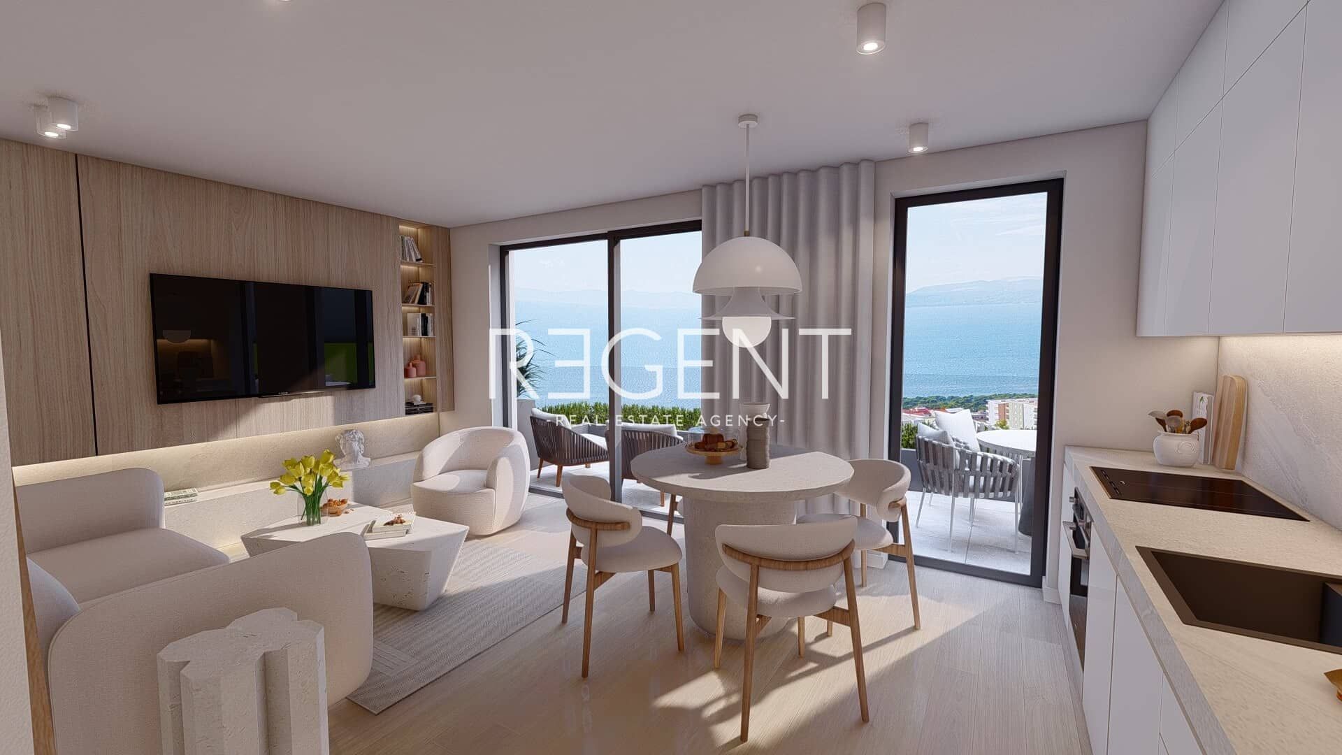 Condominium dans Makarska, Splitsko-Dalmatinska Zupanija 12401580