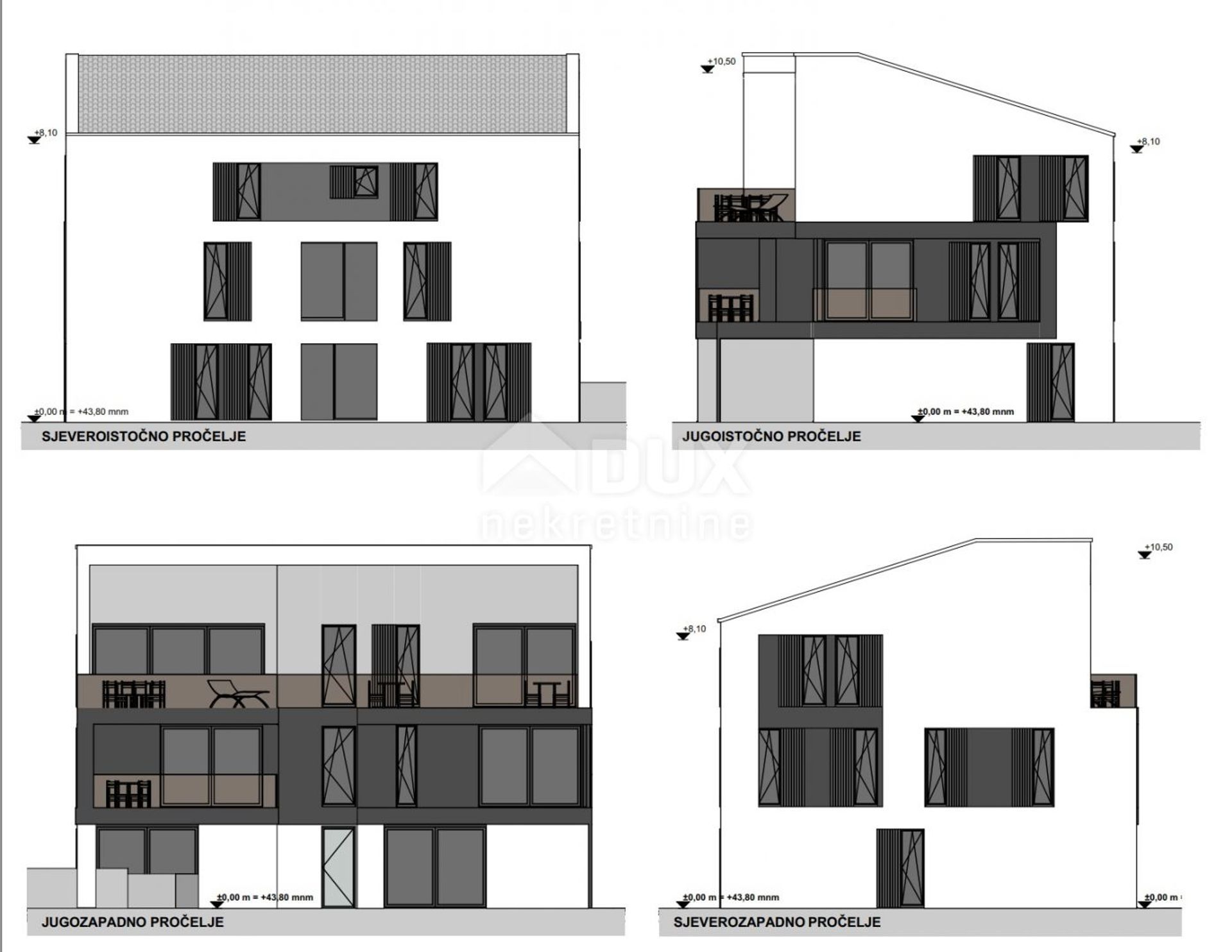 Condominium dans Krk, Primorsko-Goranska Zupanija 12404704