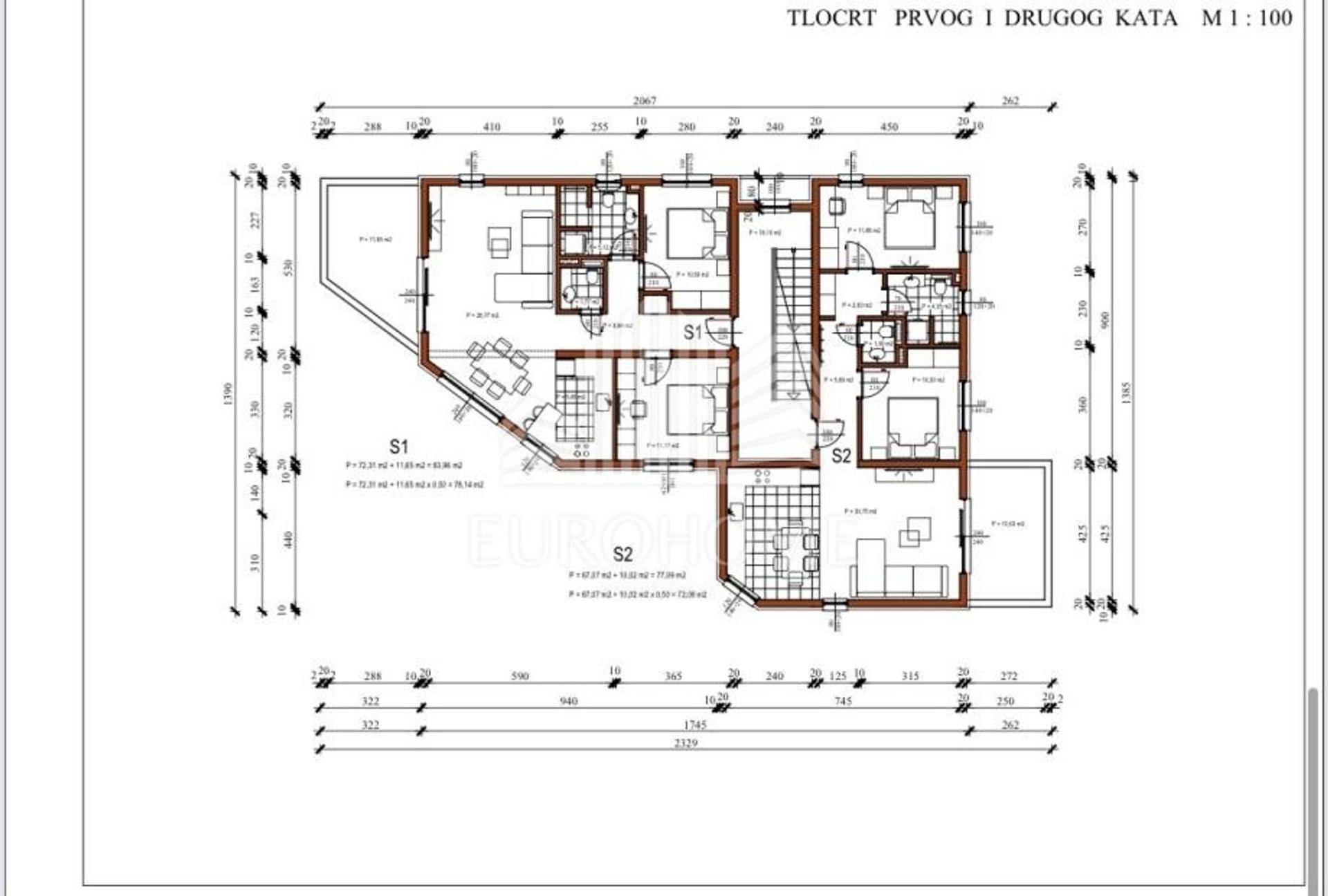 عمارات في Petrčane, Zadar County 12405564