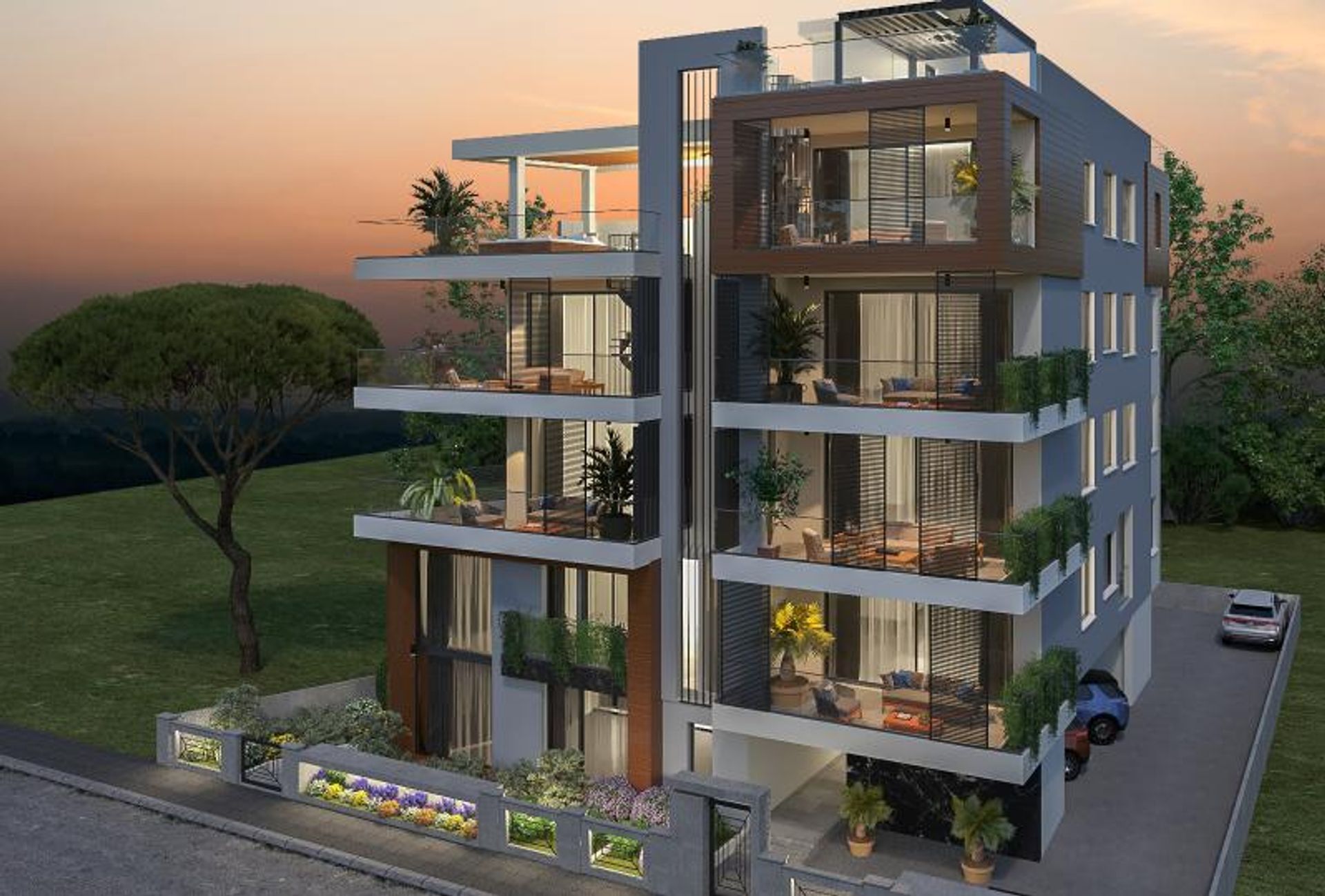 Condominium dans Agia Fylaxis, Lémésos 12409222