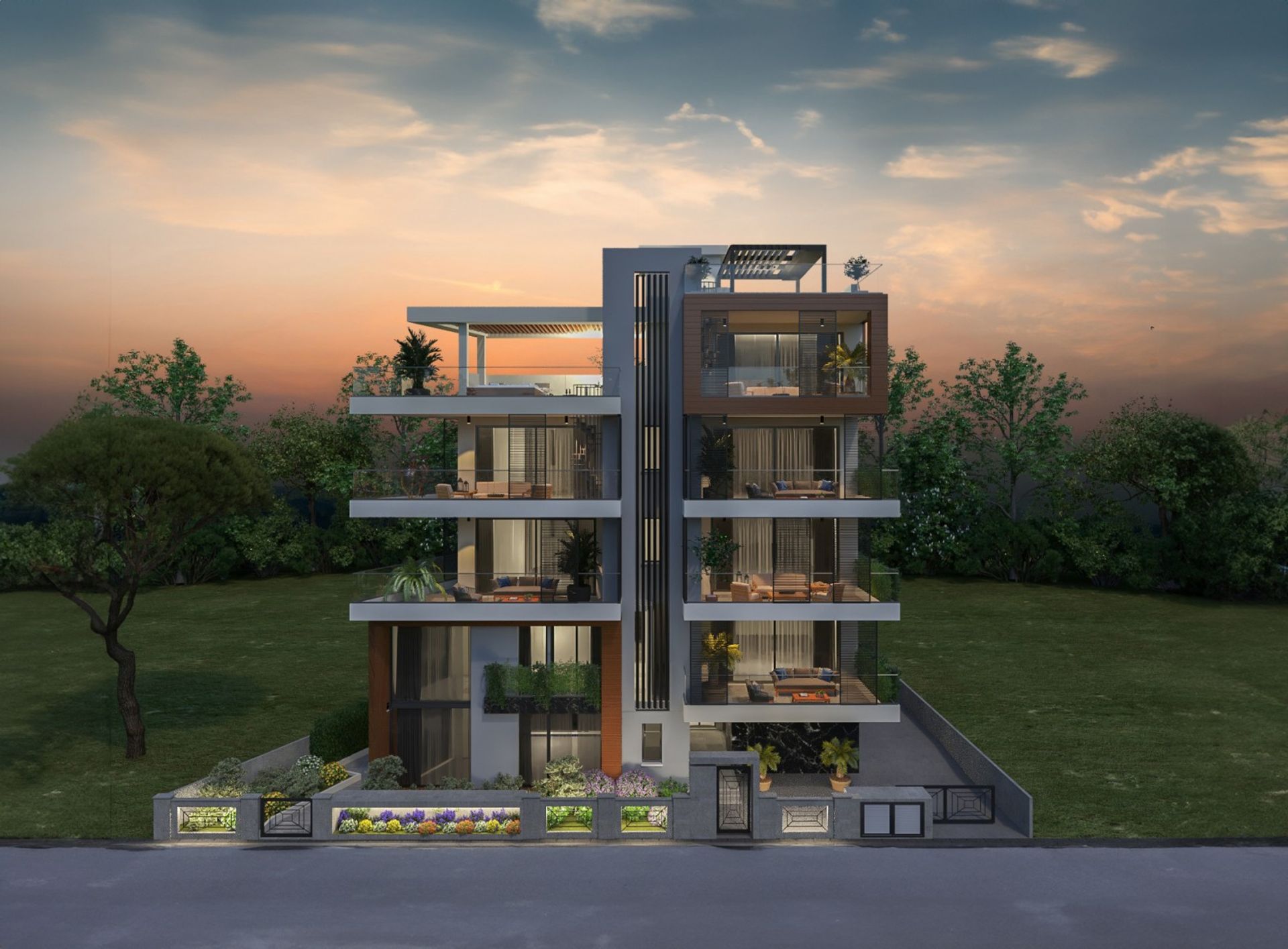 Condominium dans Agia Fylaxis, Lémésos 12409222