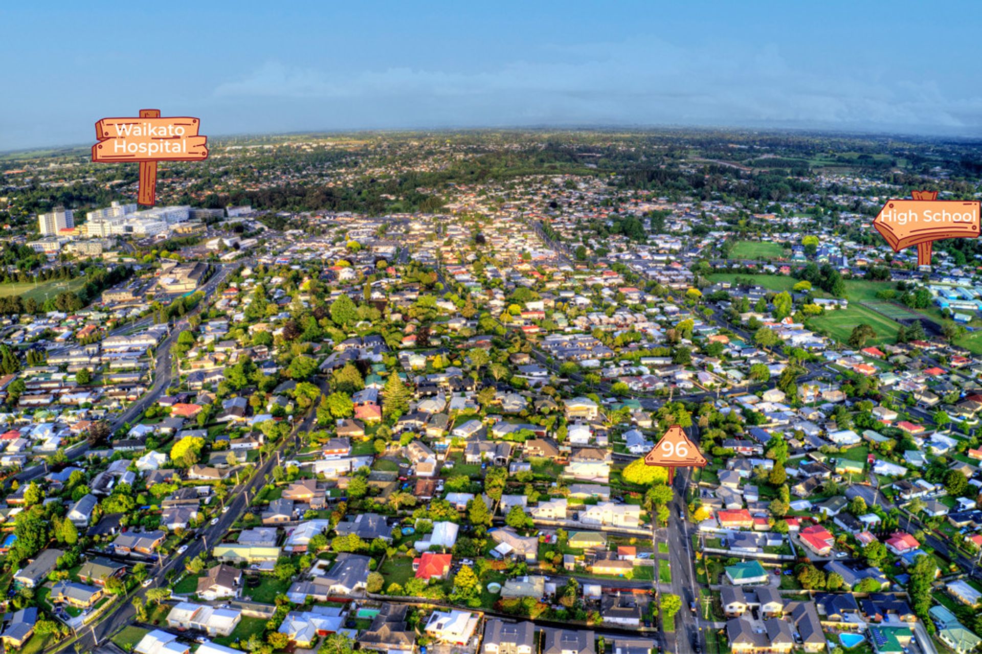 Kondominium dalam Hamilton, Waikato 12420178